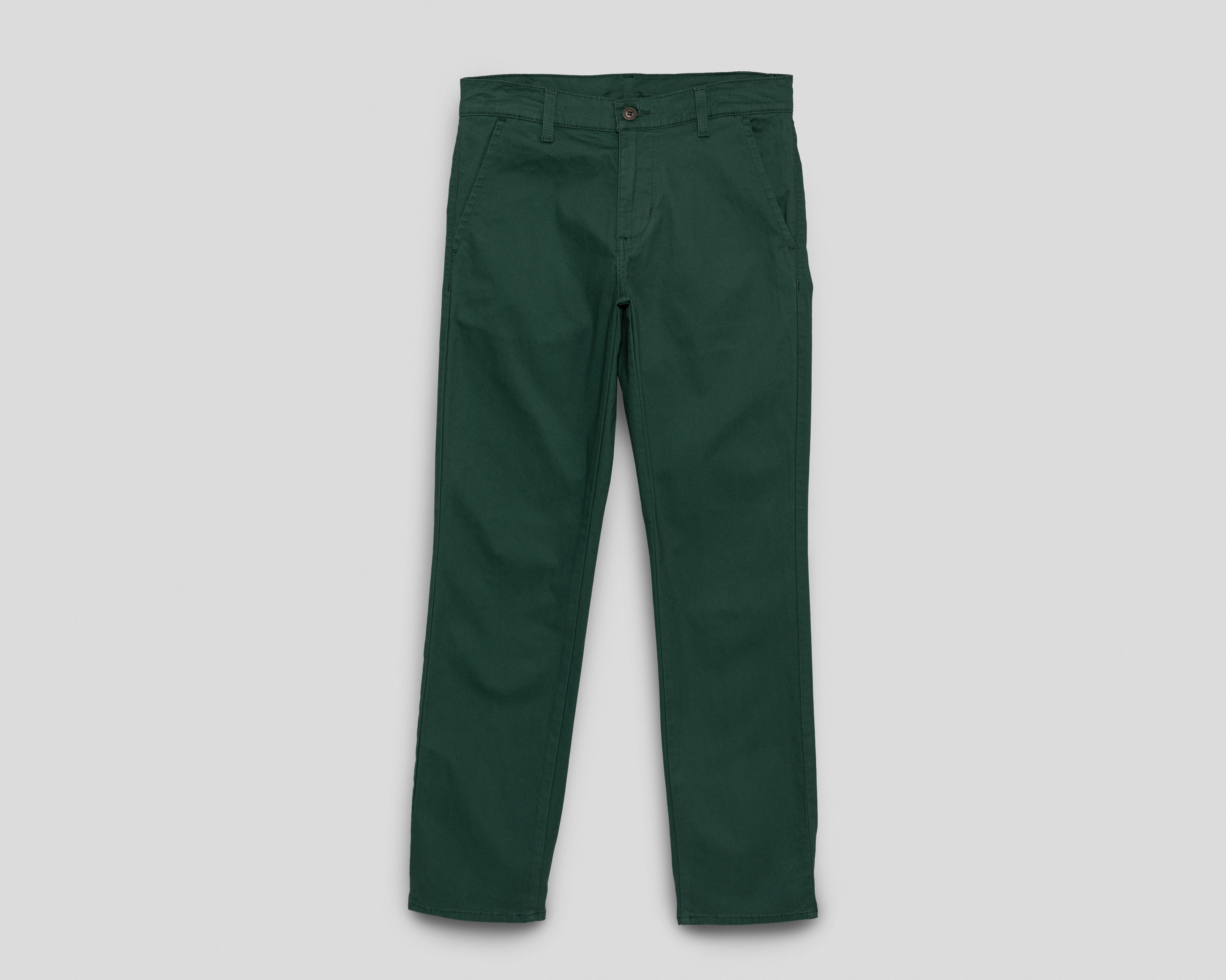 Foto 2 pulgar | Foto 1 | Pantalón Chino Oggi Verde para Hombre