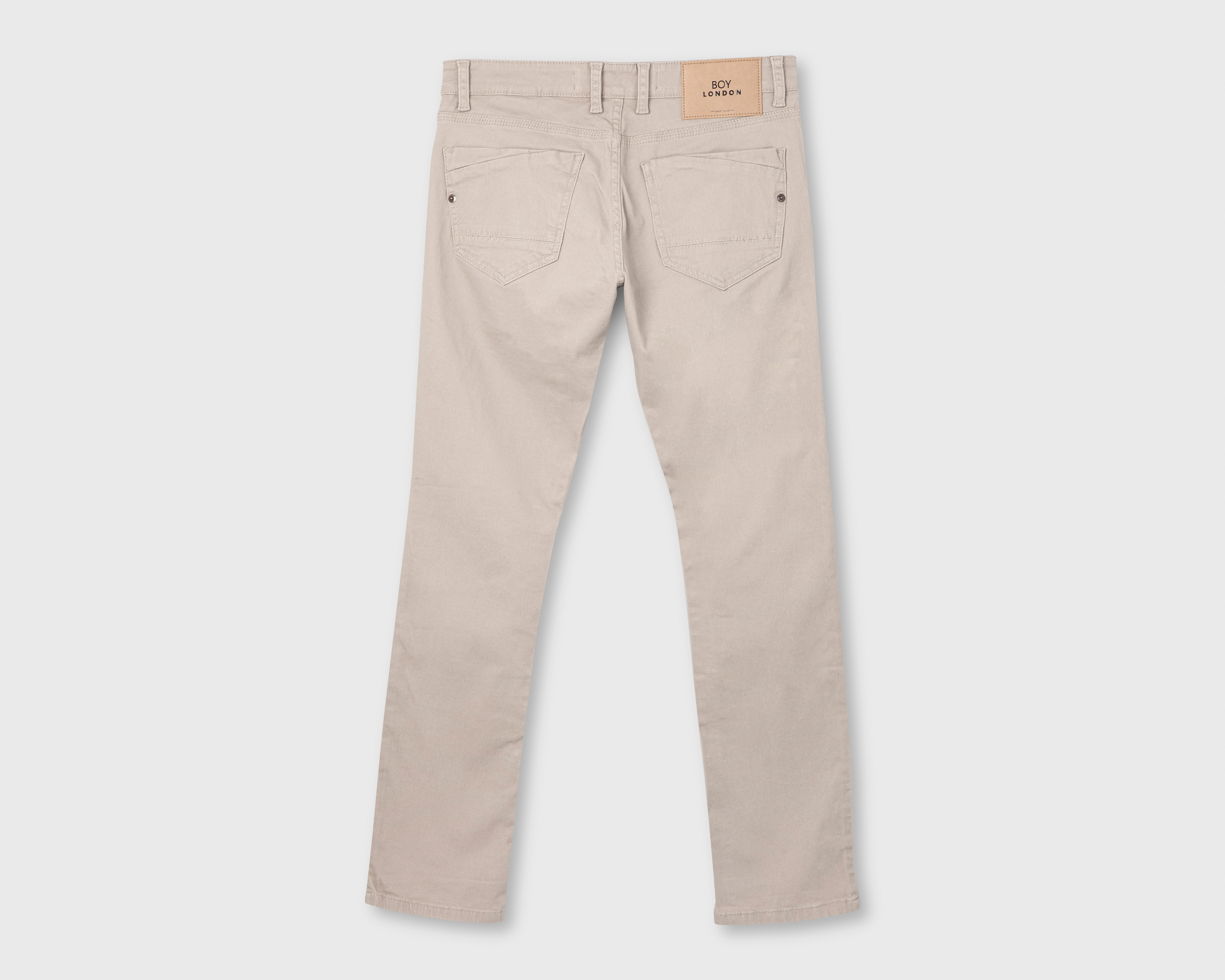 Foto 2 | Foto 2 | Pantalón Chino Boy London Gris para Hombre