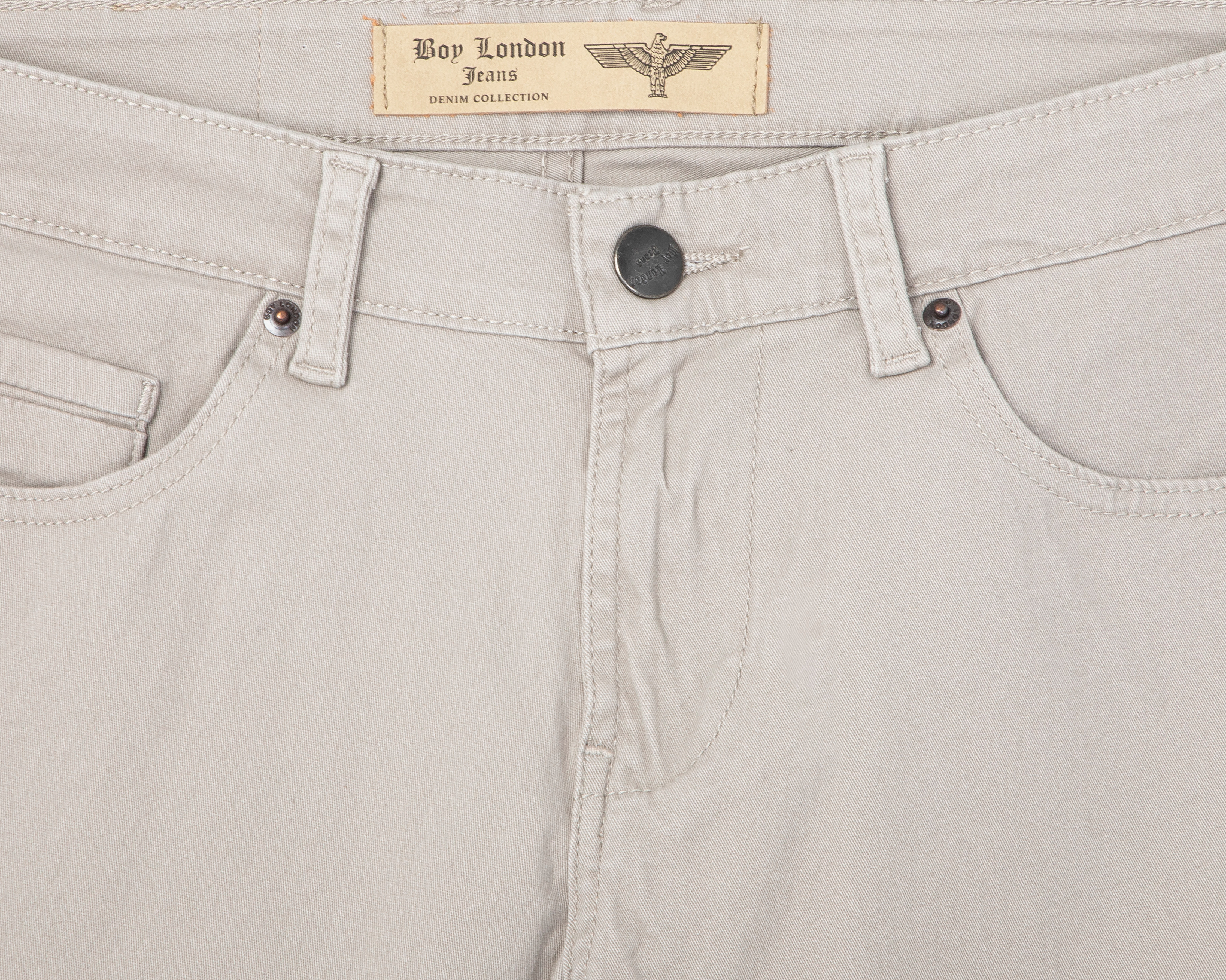 Foto 3 | Foto 3 | Pantalón Chino Boy London Gris para Hombre