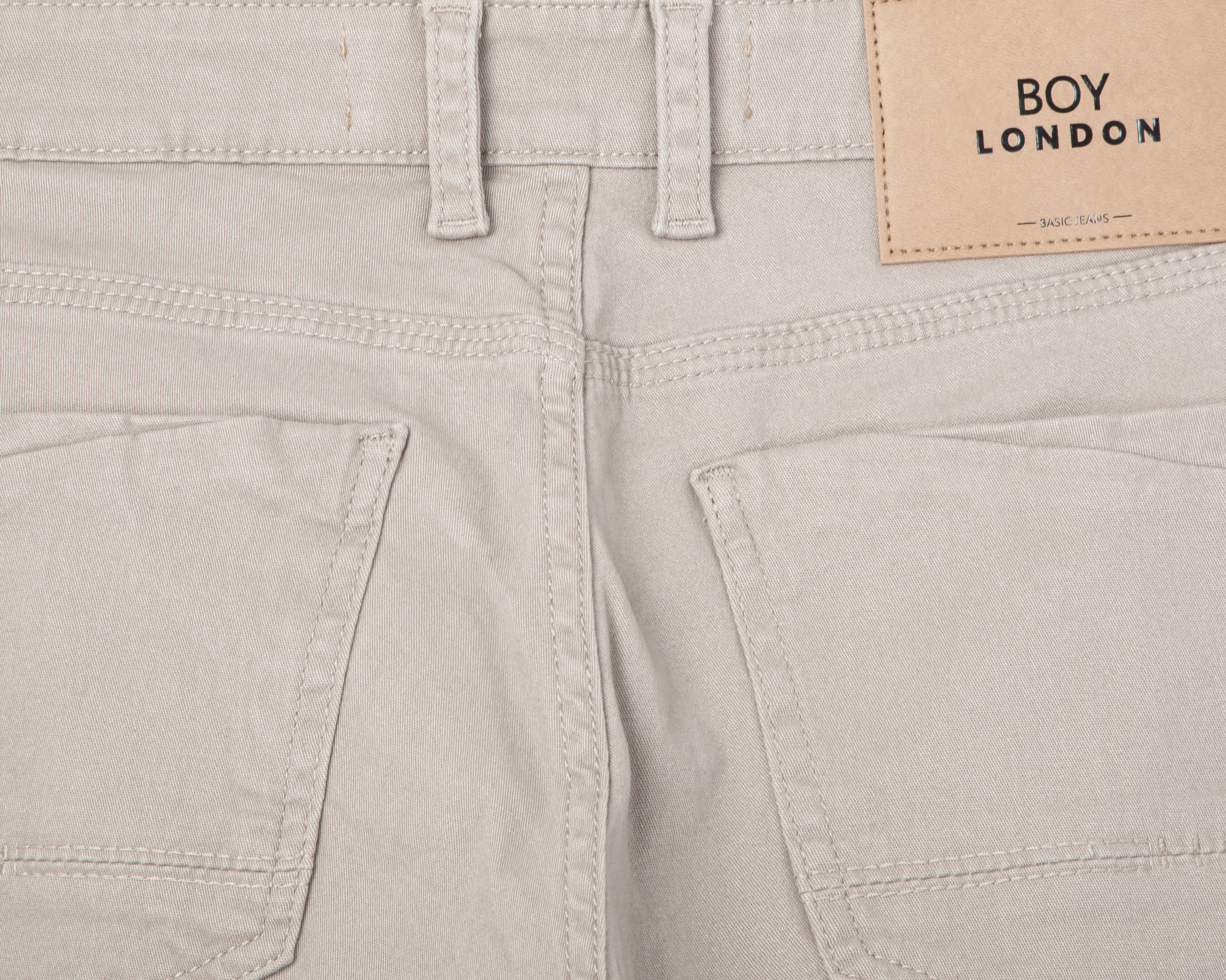 Foto 4 | Foto 4 | Pantalón Chino Boy London Gris para Hombre