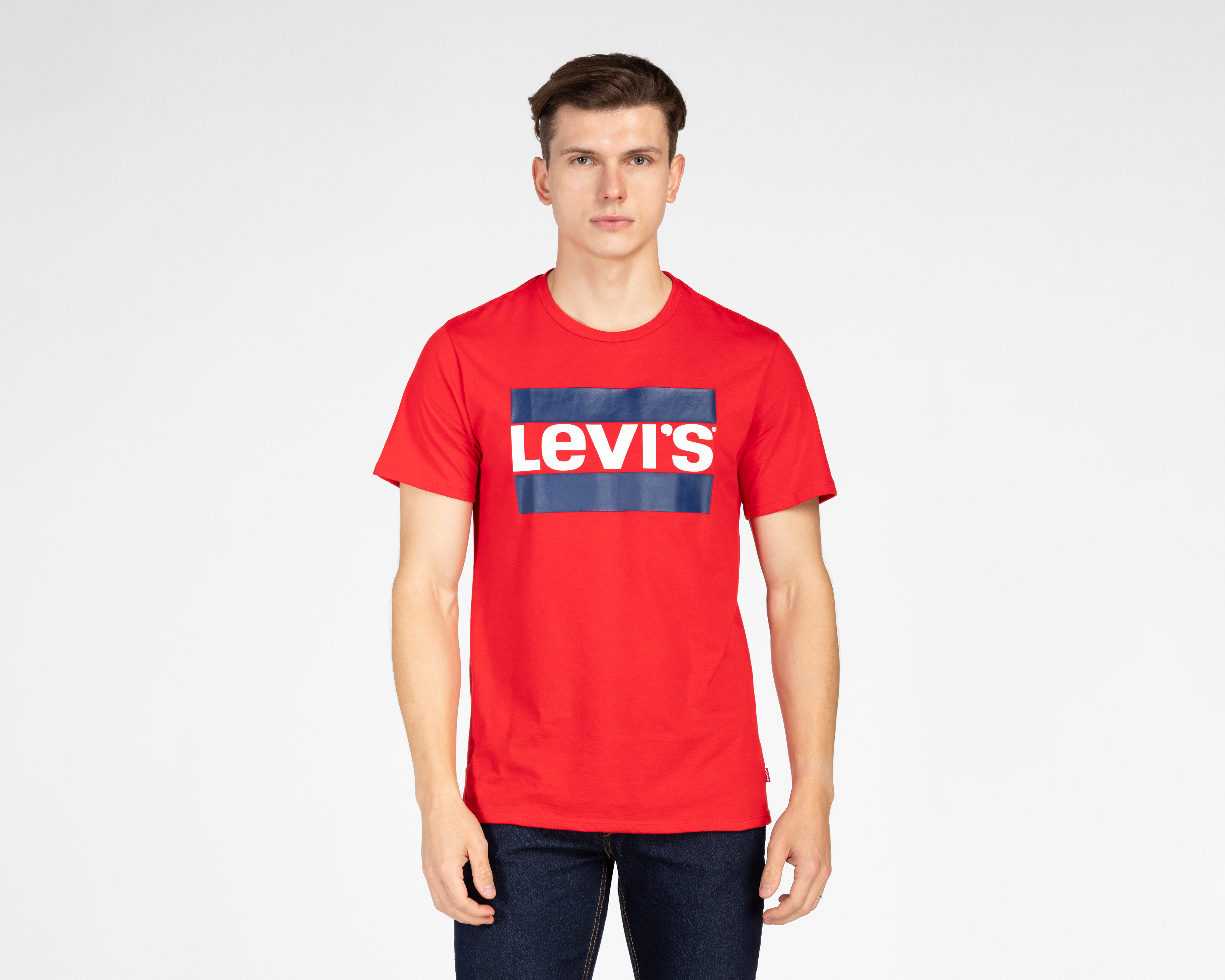 Foto 2 pulgar | Foto 1 | Playera Levi's Cuello Redondo