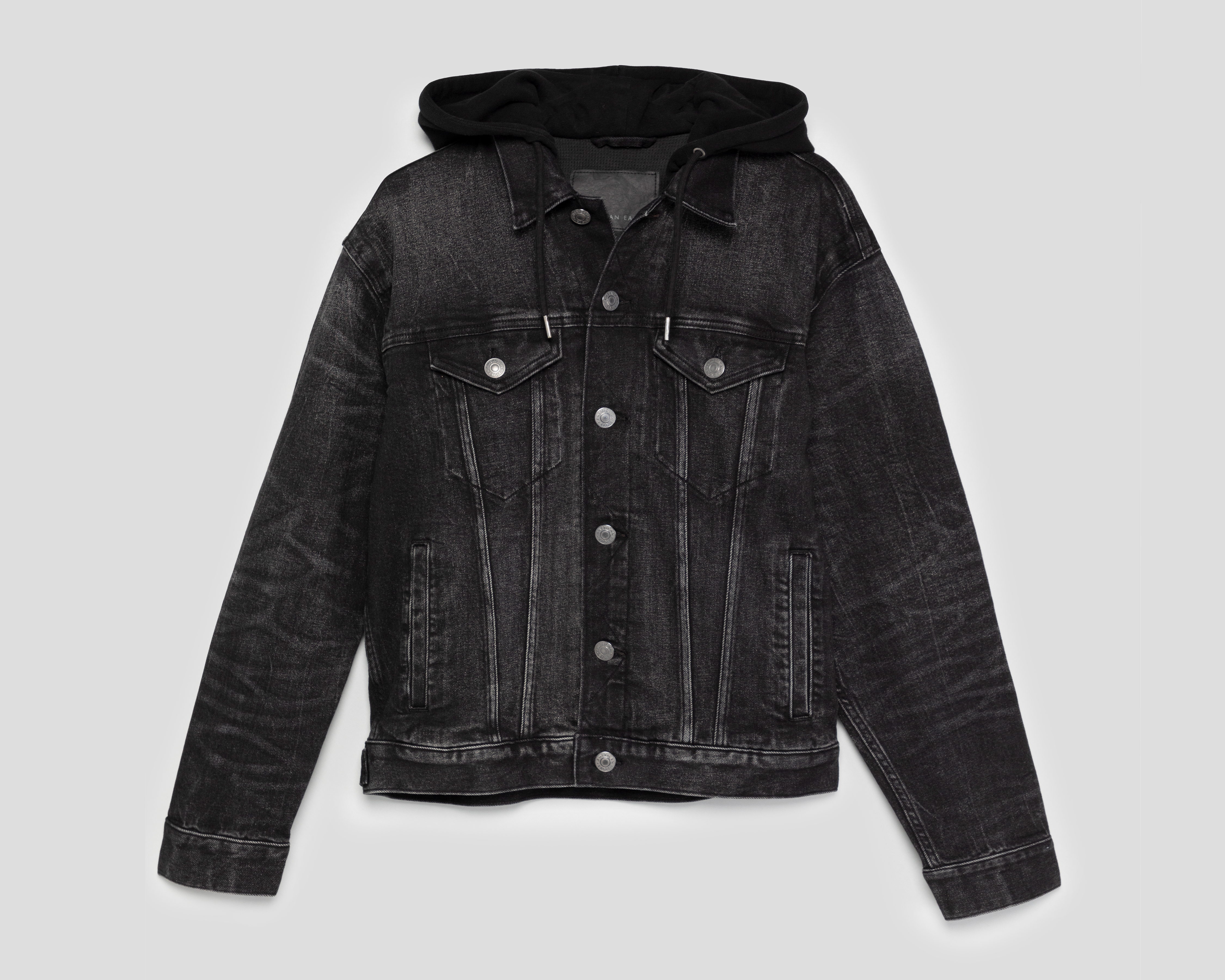 Foto 1 | Foto 1 | Chamarra American Eagle Trucker de Mezclilla