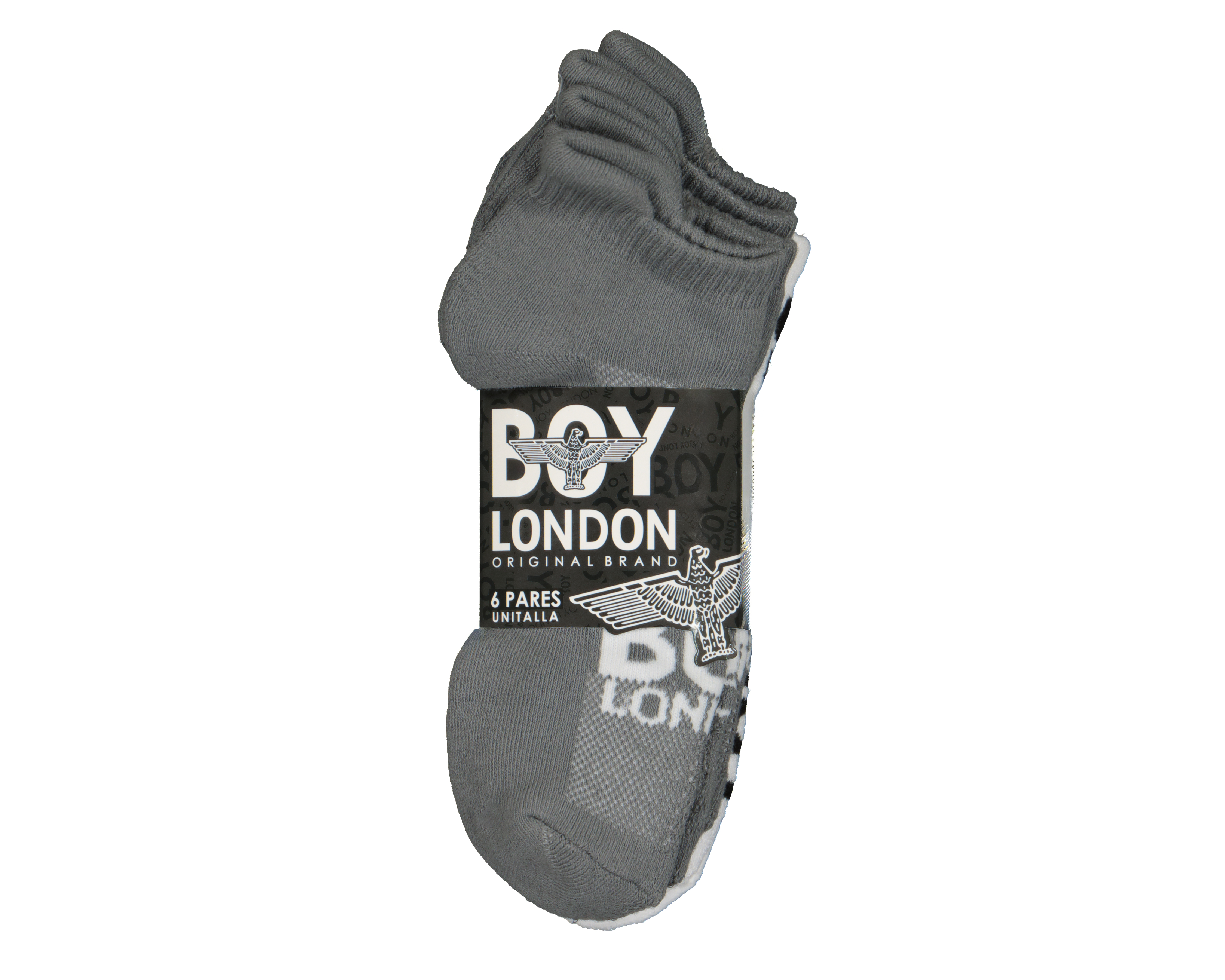 Foto 4 pulgar | Foto 3 | Calcetas Cortas Boy London para Hombre 6 Pares