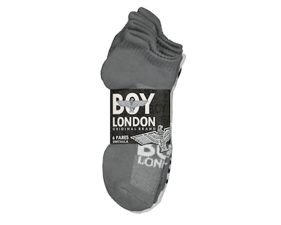 Foto 3 | Foto 3 | Calcetas Cortas Boy London para Hombre 6 Pares
