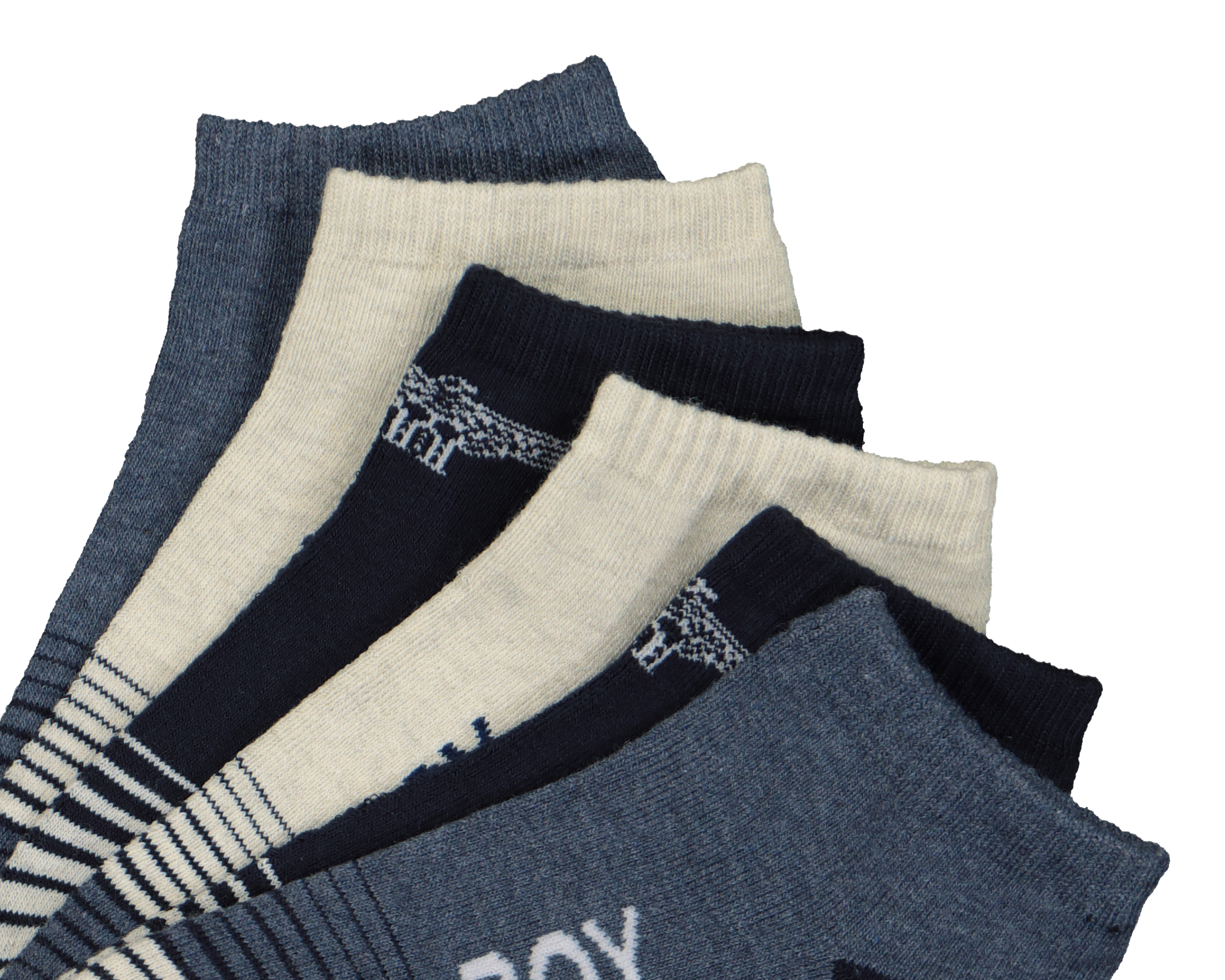 Foto 3 pulgar | Foto 2 | Calcetas Deportivas Boy London para Hombre 6 Pares