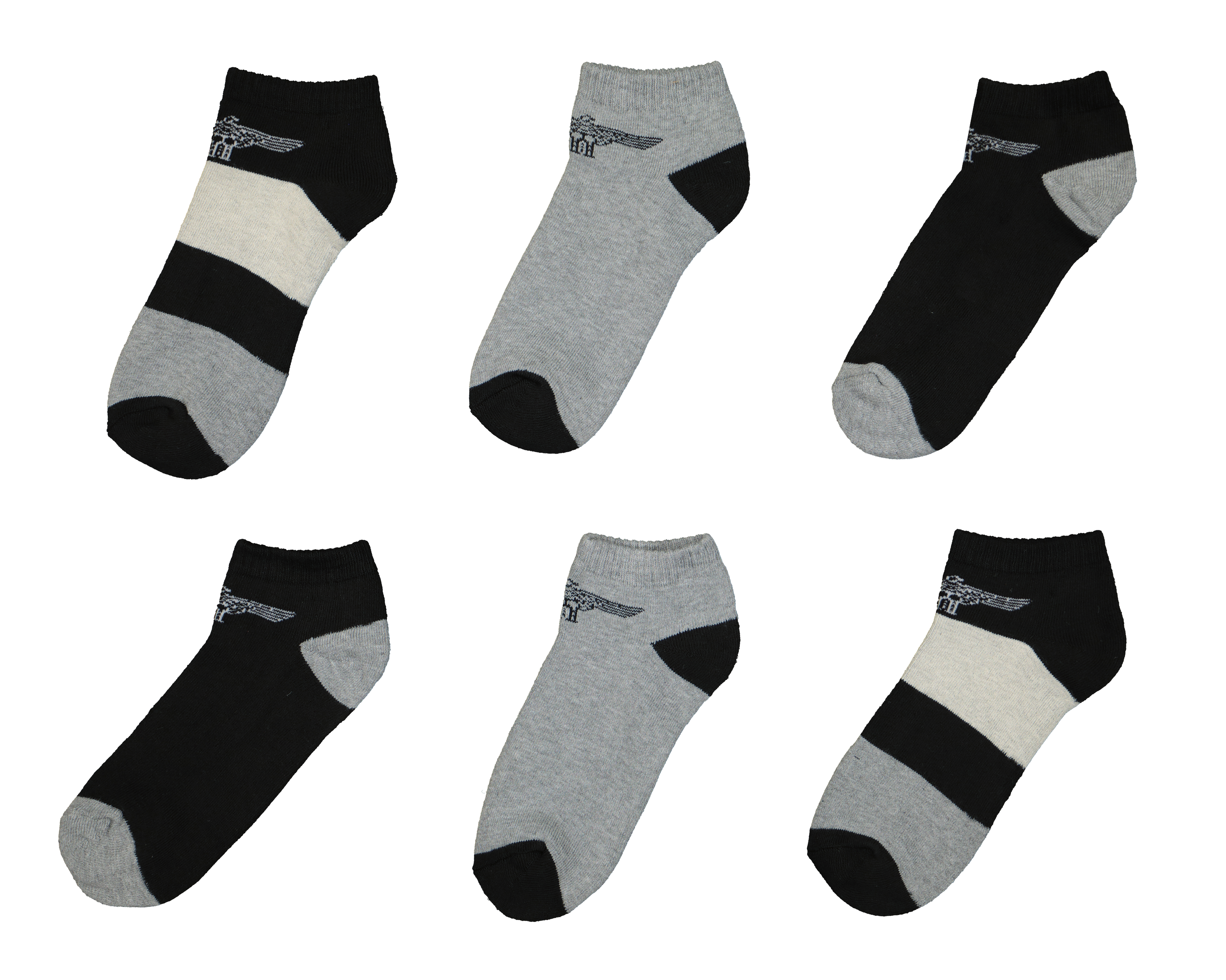 Foto 2 pulgar | Foto 1 | Calcetas Deportivas Boy London para Hombre 6 Pares