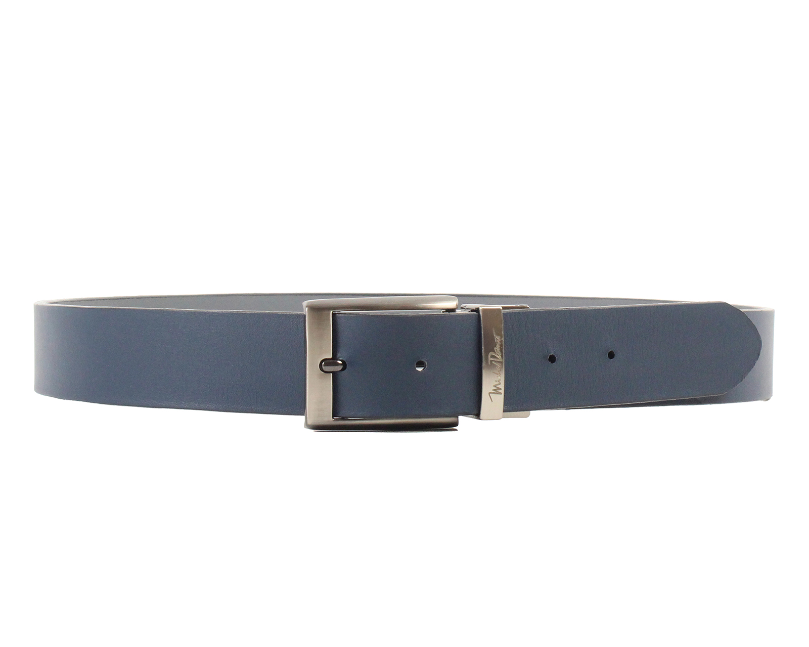 Cinturón de Piel para Hombre Michel Domit Reversible