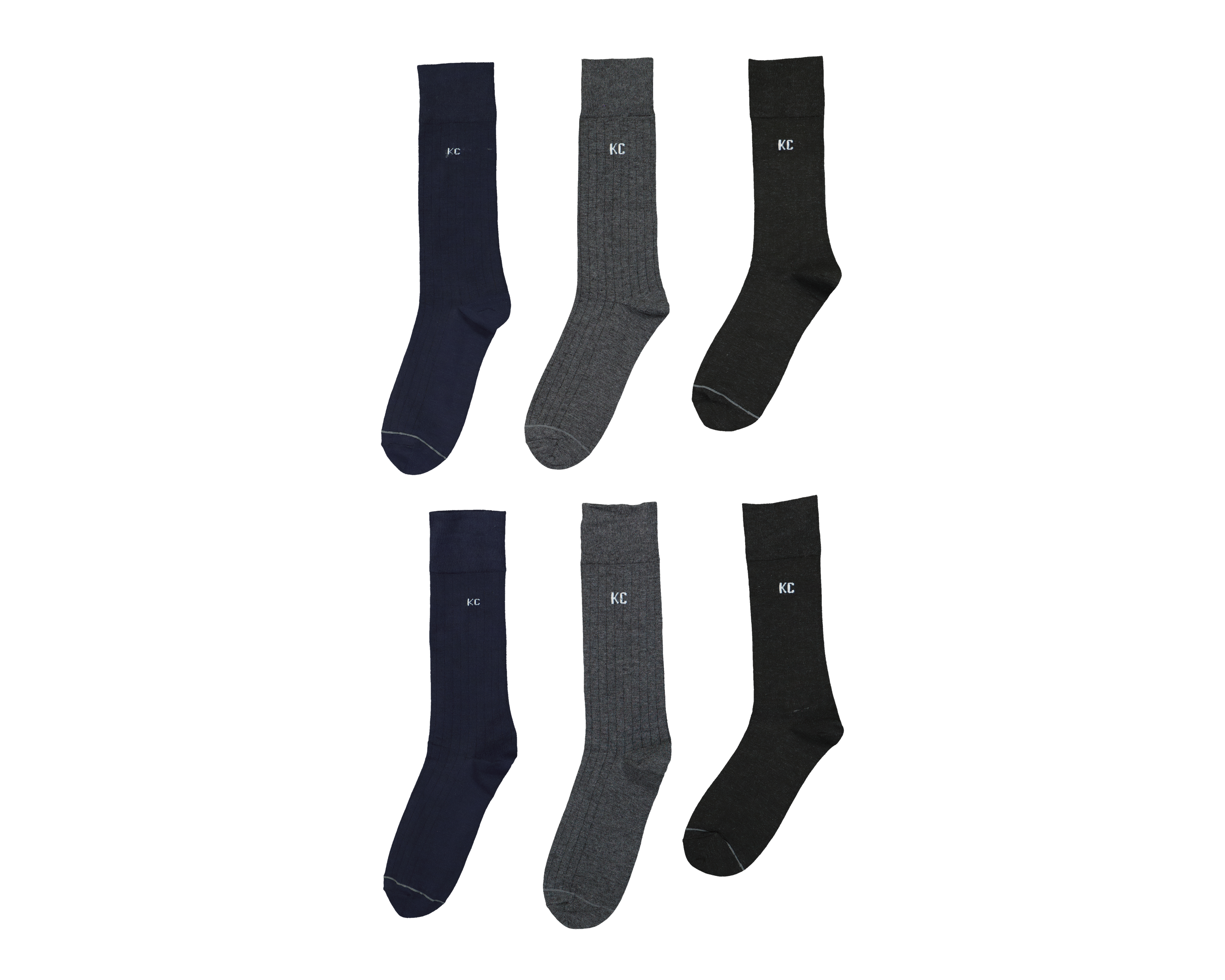 Foto 2 pulgar | Foto 1 | Calcetas de Vestir Largas Kenneth Cole para Hombre 6 Pares