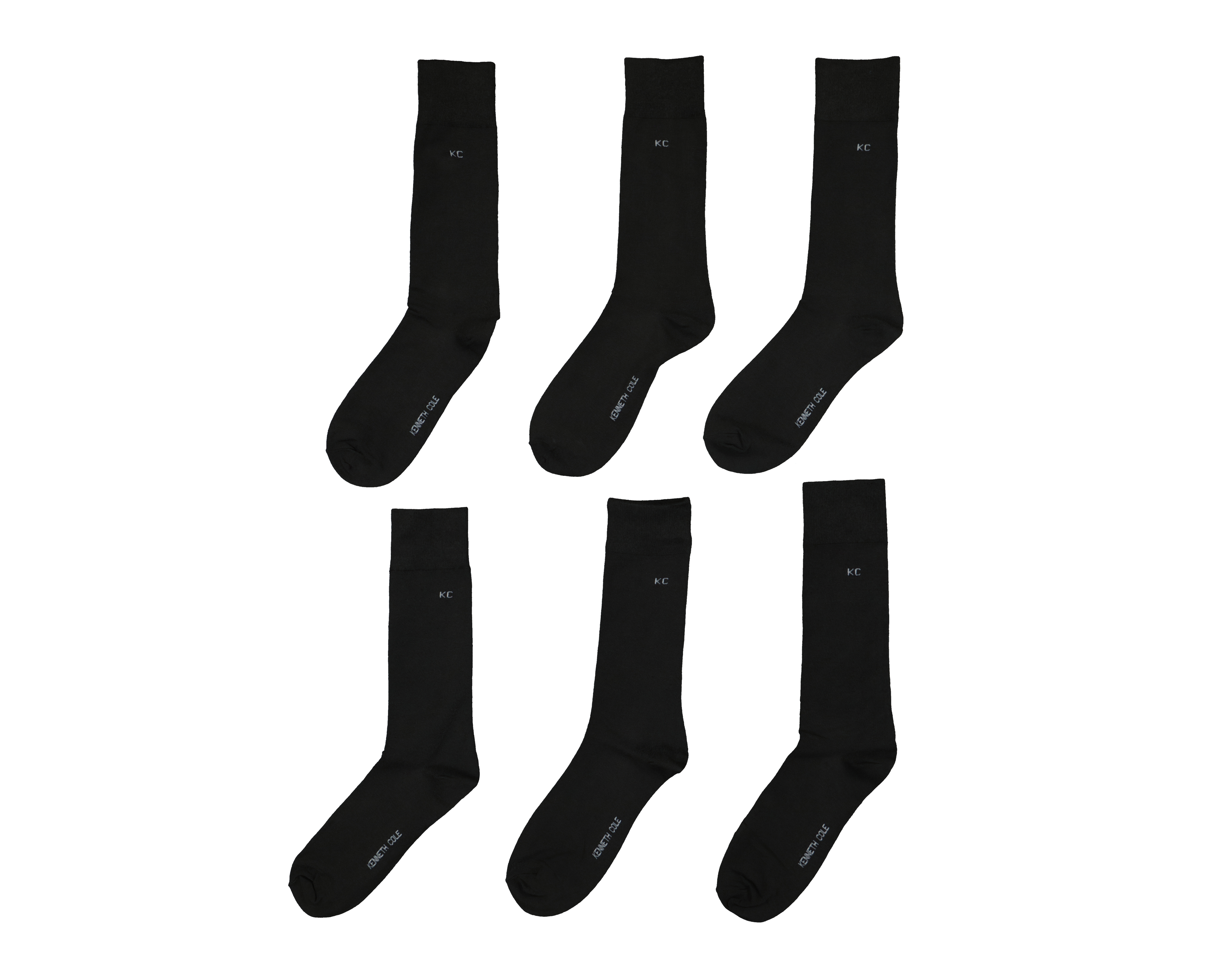 Foto 2 pulgar | Foto 1 | Calcetas de Vestir Largas Kenneth Cole para Hombre 6 Pares