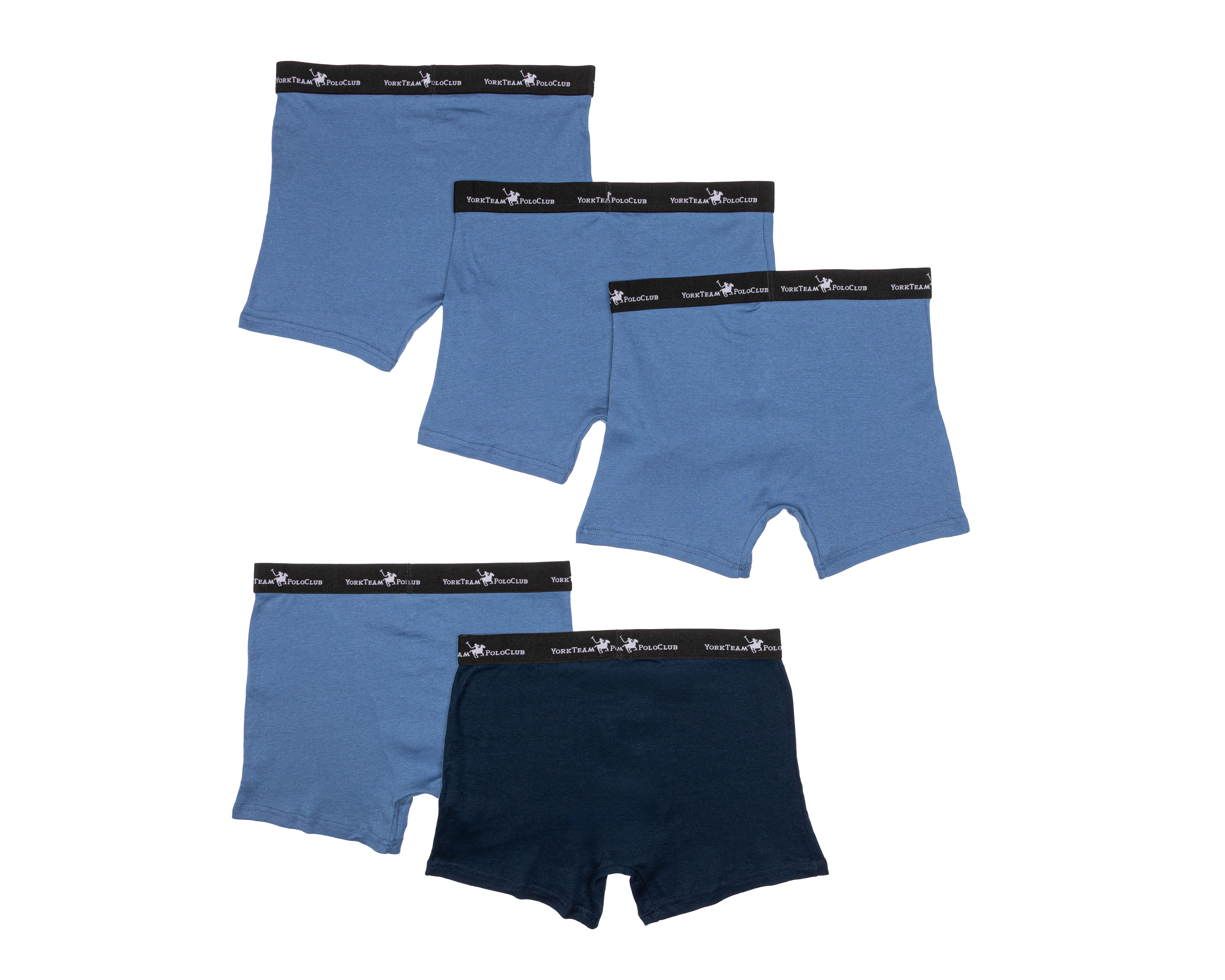 Foto 3 pulgar | Foto 2 | Bóxer Corto York Team Polo Club 5 Piezas