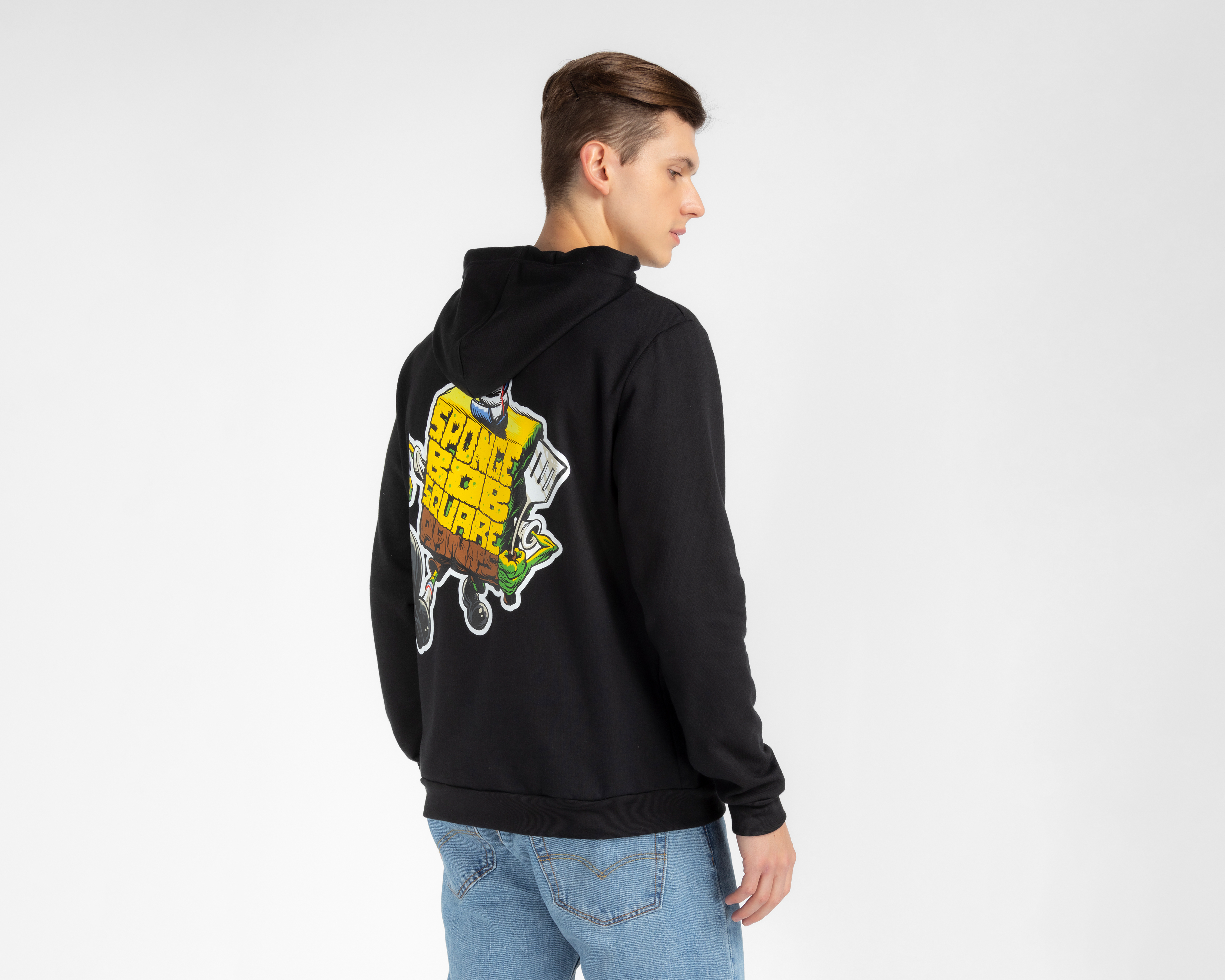 Foto 2 | Foto 2 | Sudadera Bob Esponja con Capucha
