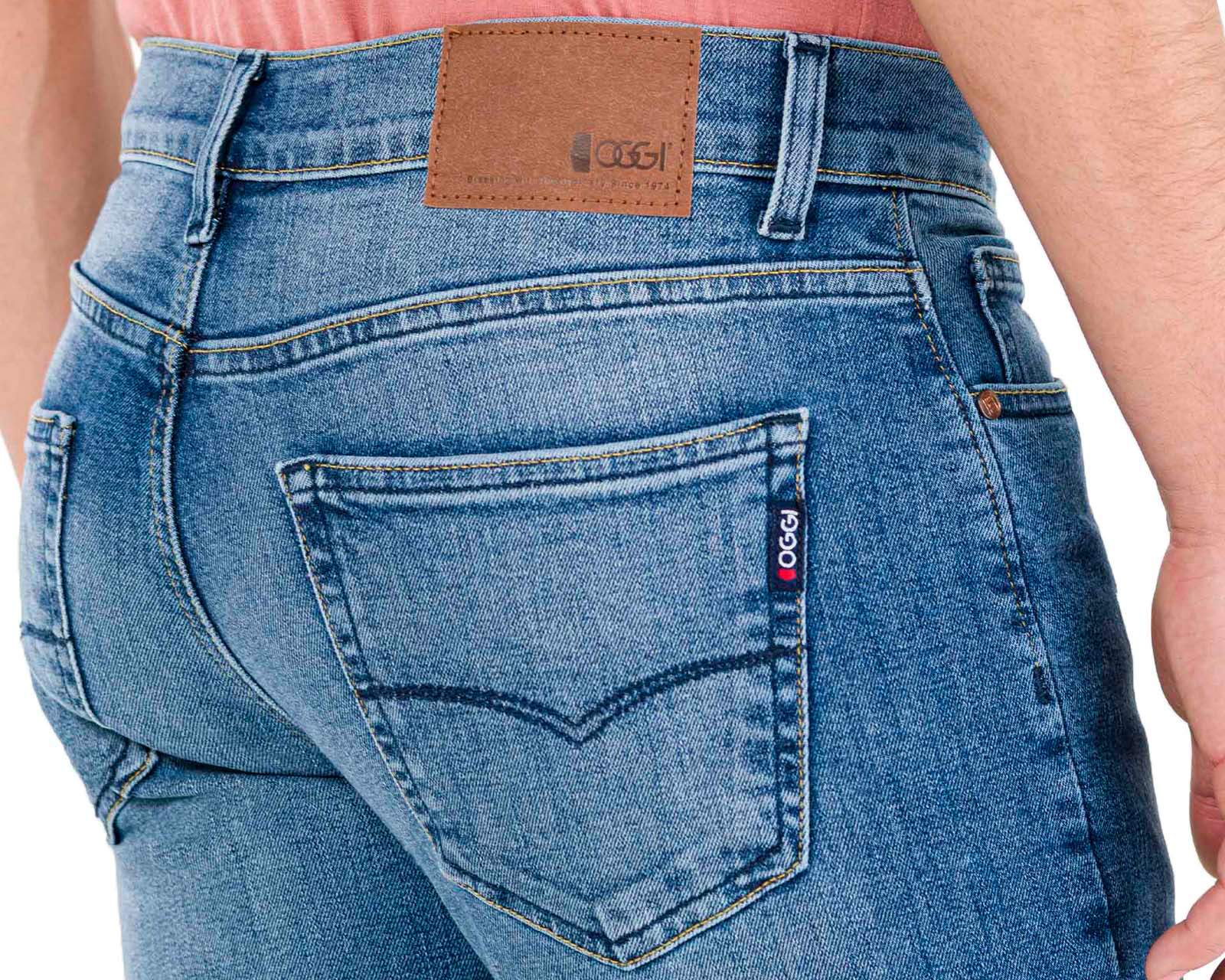 Foto 6 pulgar | Foto 5 | Jeans Skinny Oggi Vaxter Avatar Bleach para Hombre