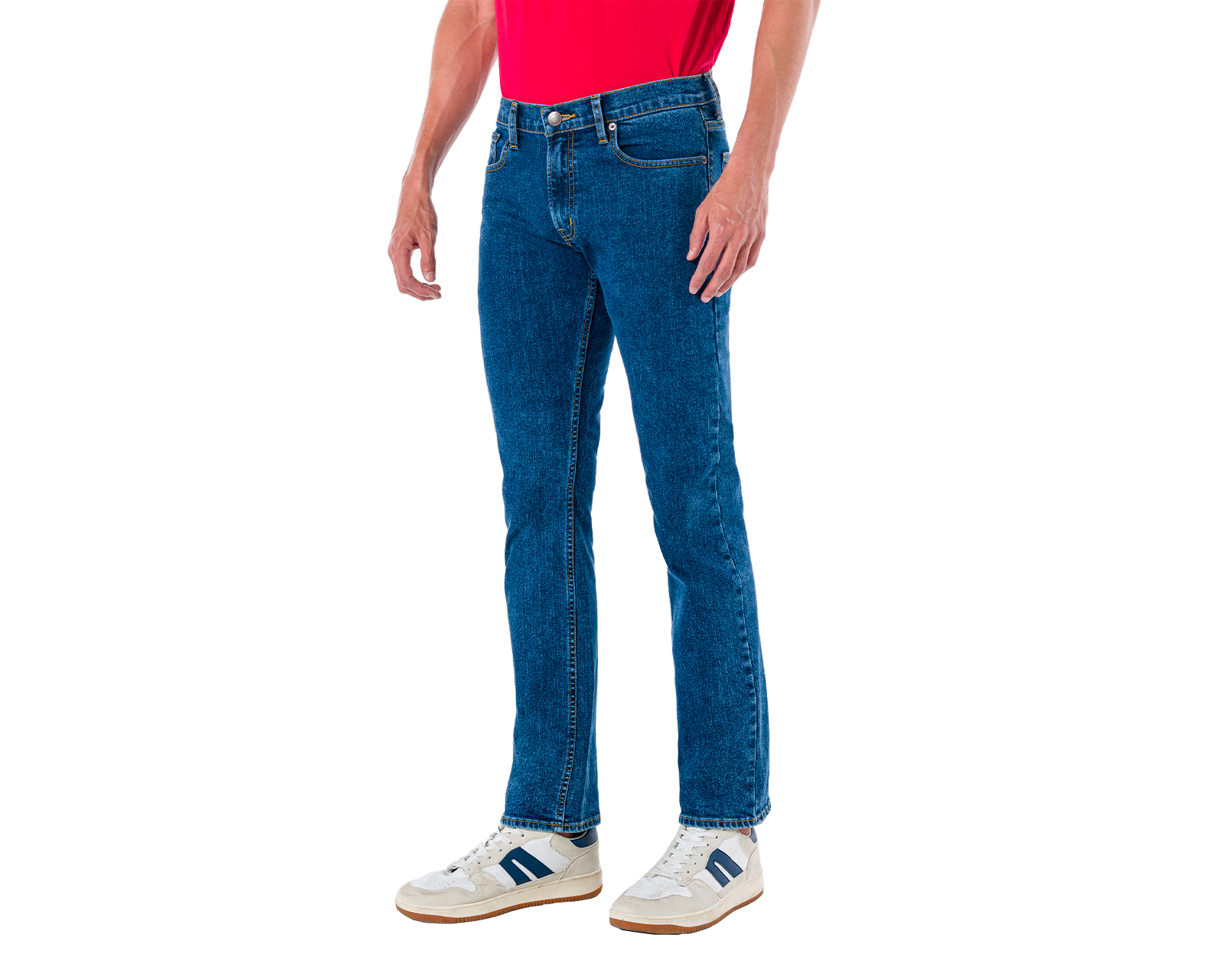 Foto 3 pulgar | Foto 2 | Jeans Slim Fit Oggi Vaxter para Hombre