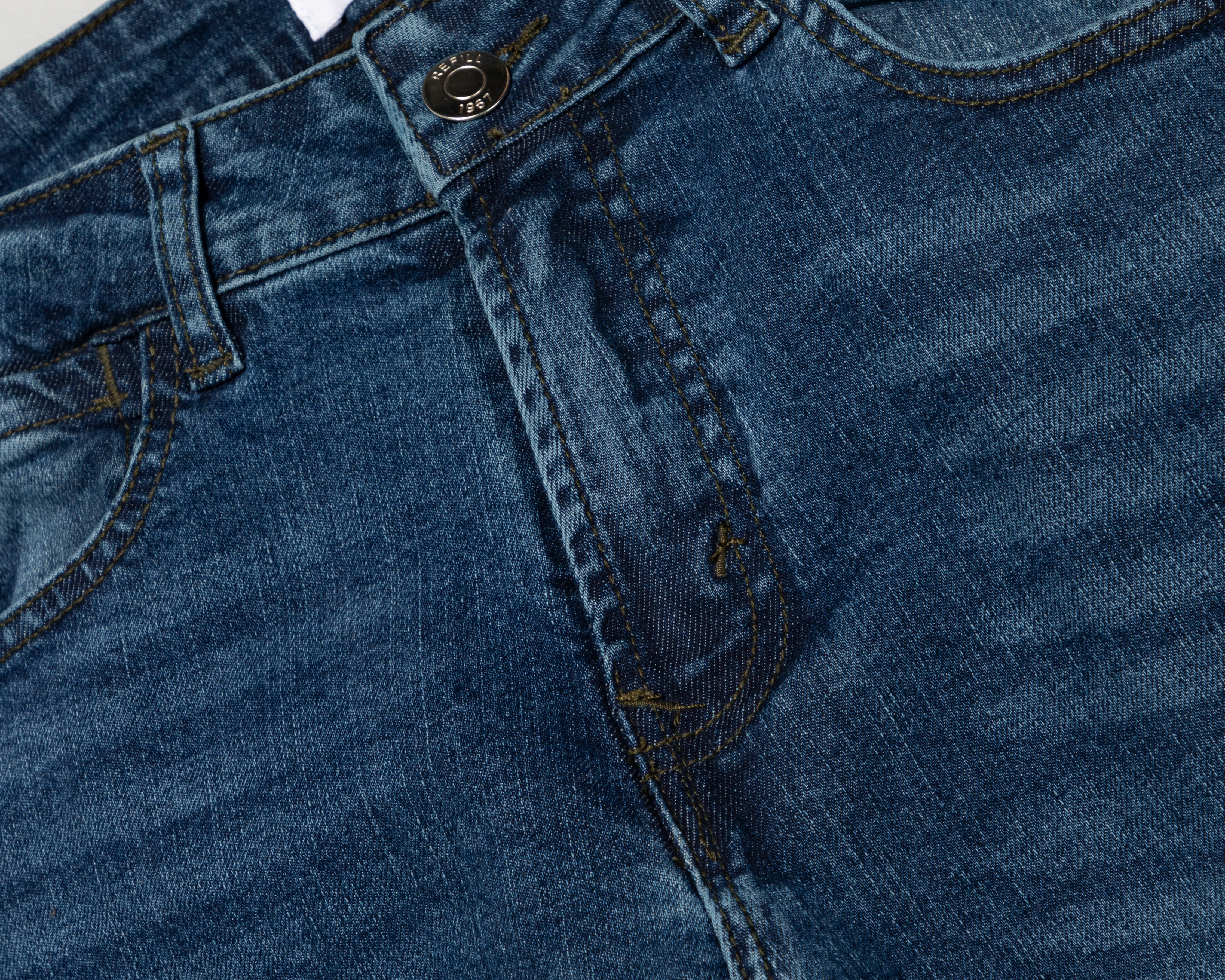 Foto 4 pulgar | Foto 3 | Jeans Slim Refill para Hombre