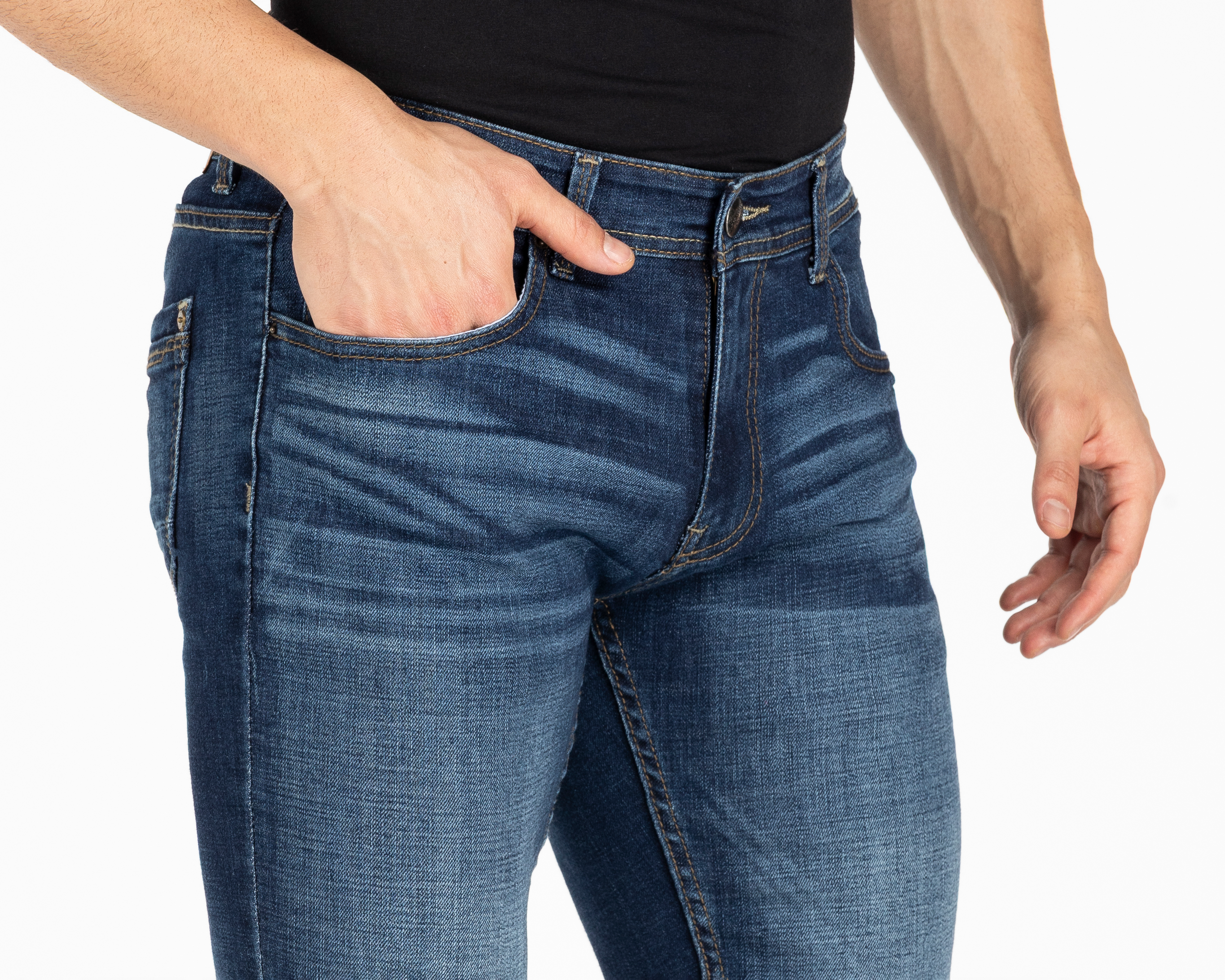 Foto 4 pulgar | Foto 3 | Jeans Slim Boy London para Hombre