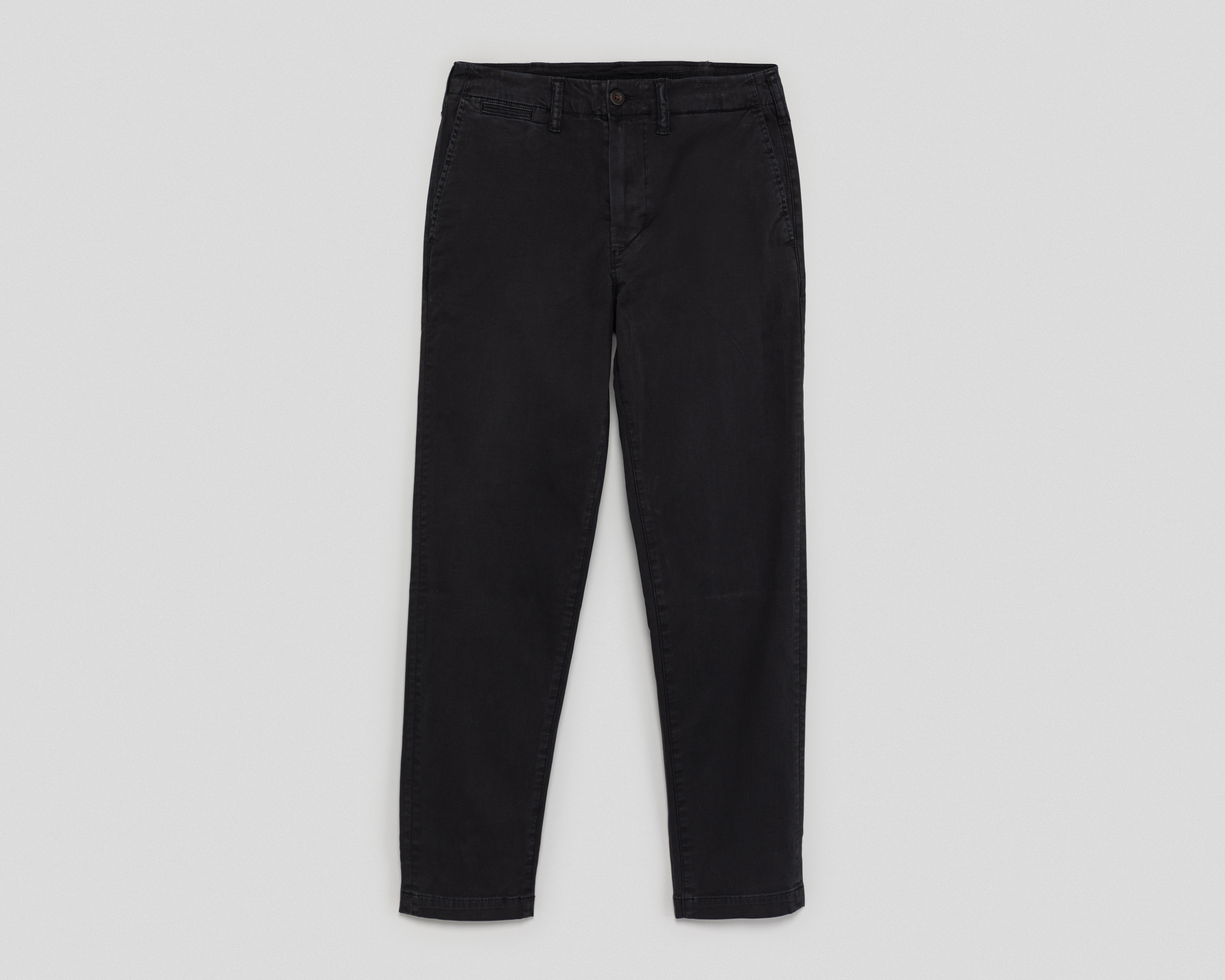 Foto 2 pulgar | Foto 1 | Pantalón Chino American Eagle Negro para Hombre