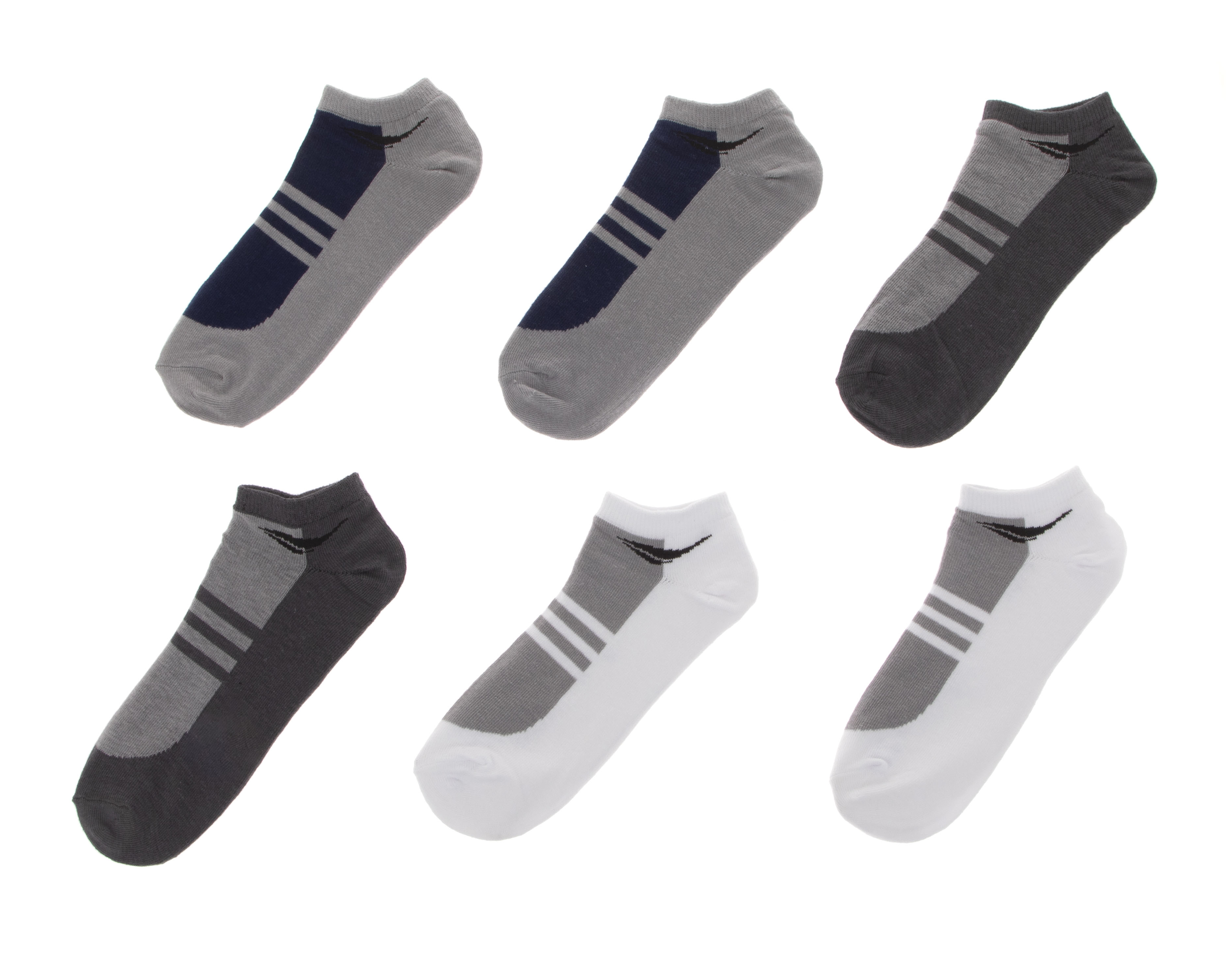 Foto 2 pulgar | Foto 1 | Calcetas Deportivas Sportline para Hombre 6 Pares