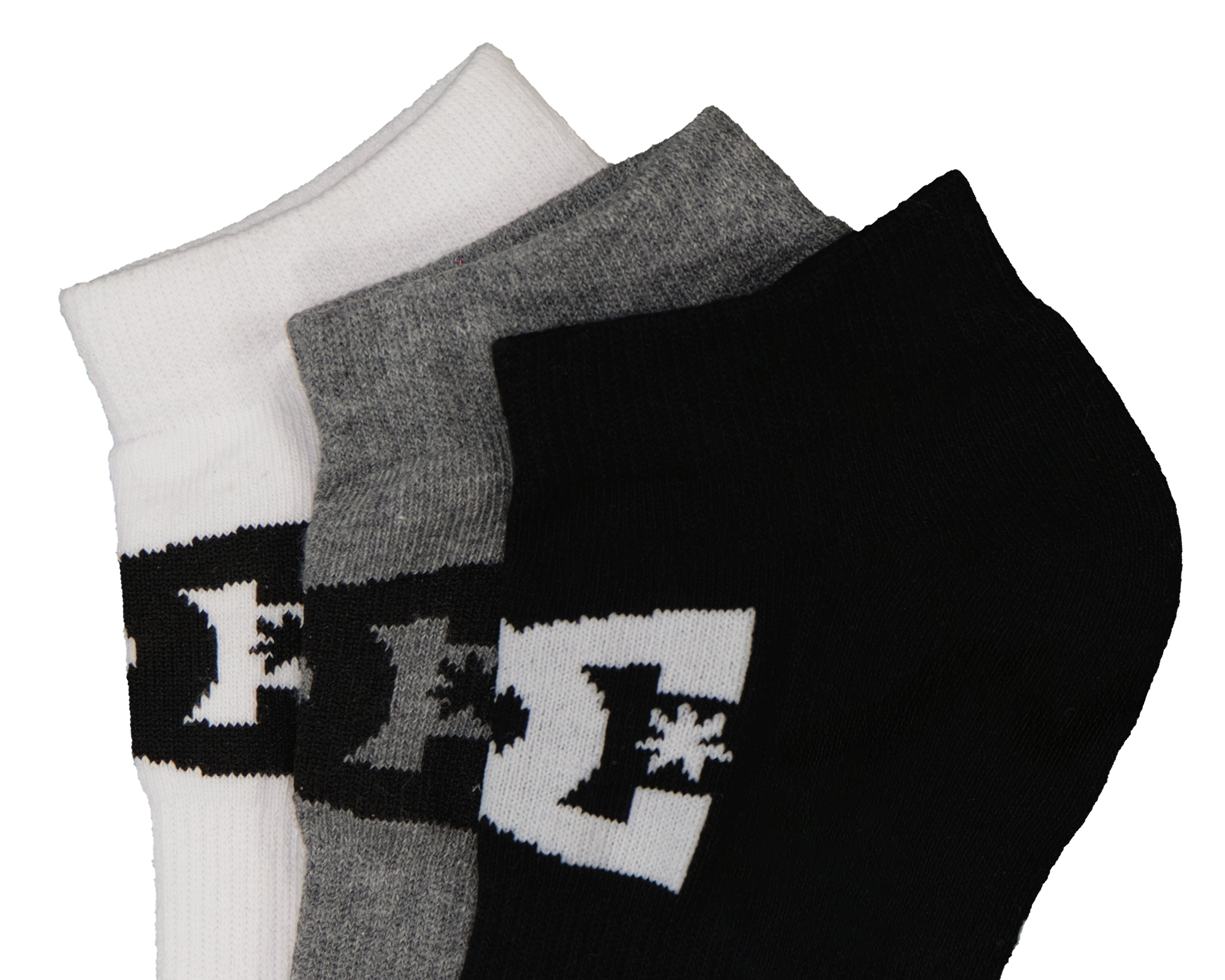 Foto 3 pulgar | Foto 2 | Calcetas Tines DC Shoes para Hombre 3 Pares