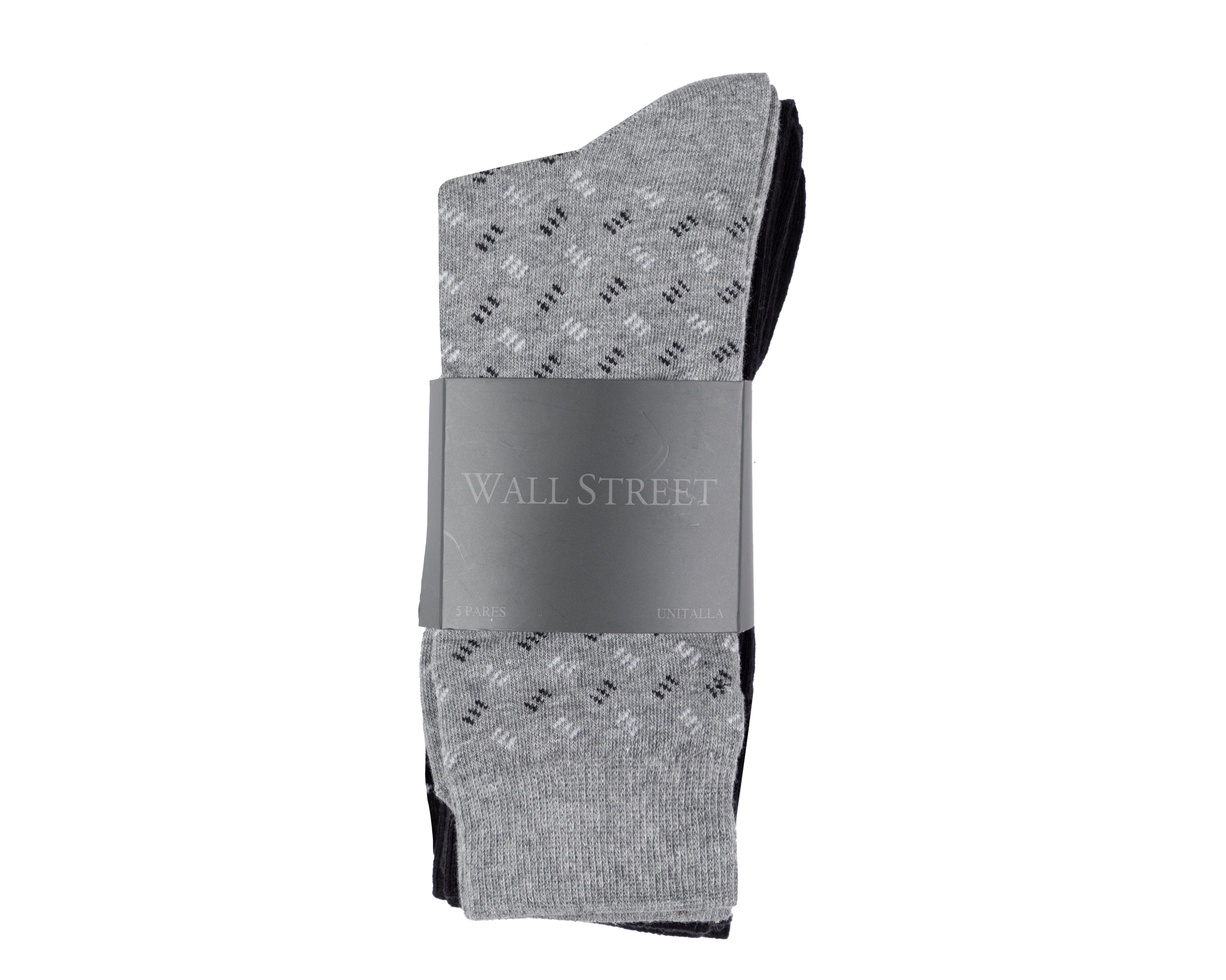 Foto 4 pulgar | Foto 3 | Calcetas de Vestir Wall Street para Hombre 5 Pares