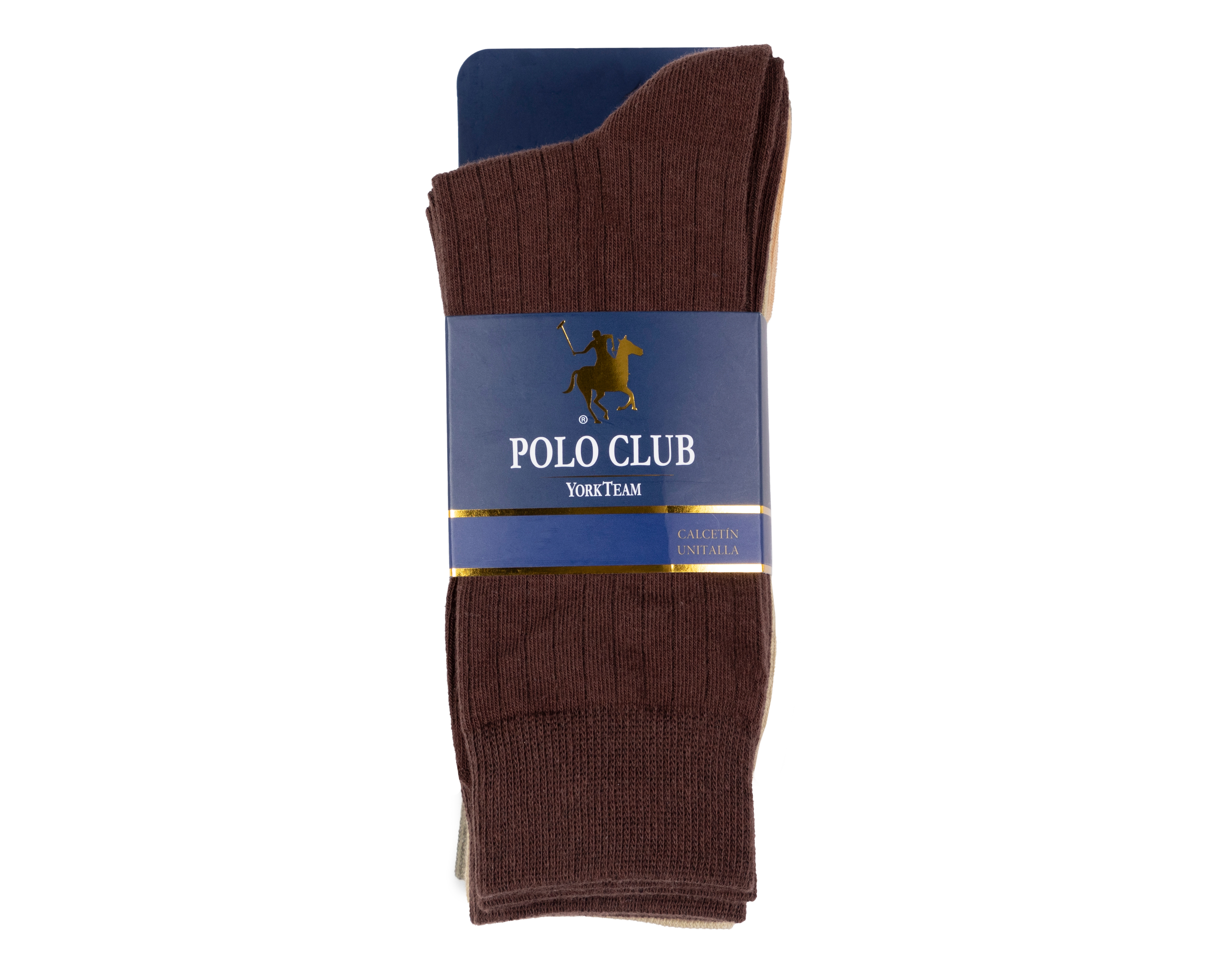 Foto 4 pulgar | Foto 3 | Calcetas de Vestir York Team Polo Club para Hombre 5 Pares