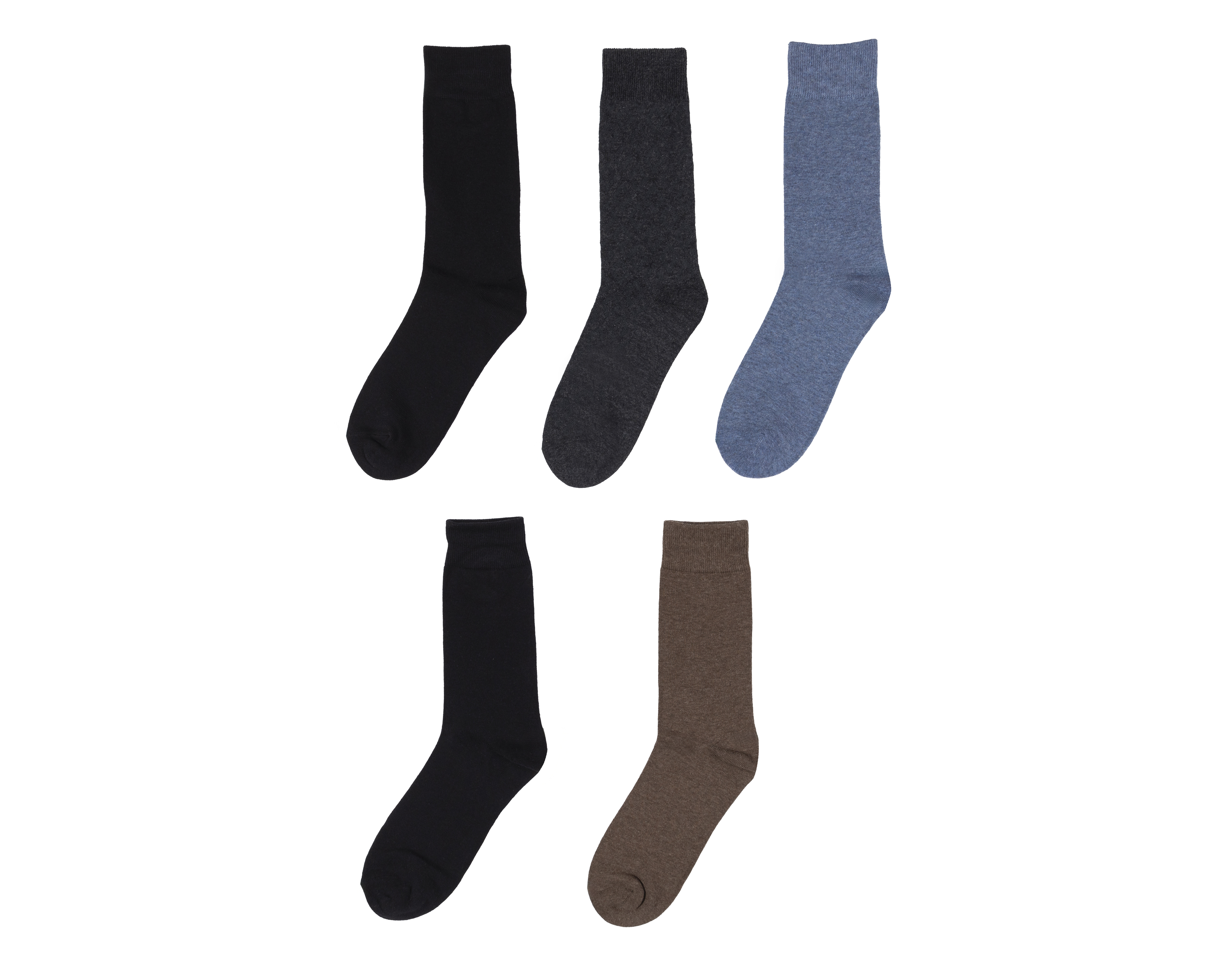 Foto 2 pulgar | Foto 1 | Calcetas de Vestir Wall Street para Hombre 5 Pares