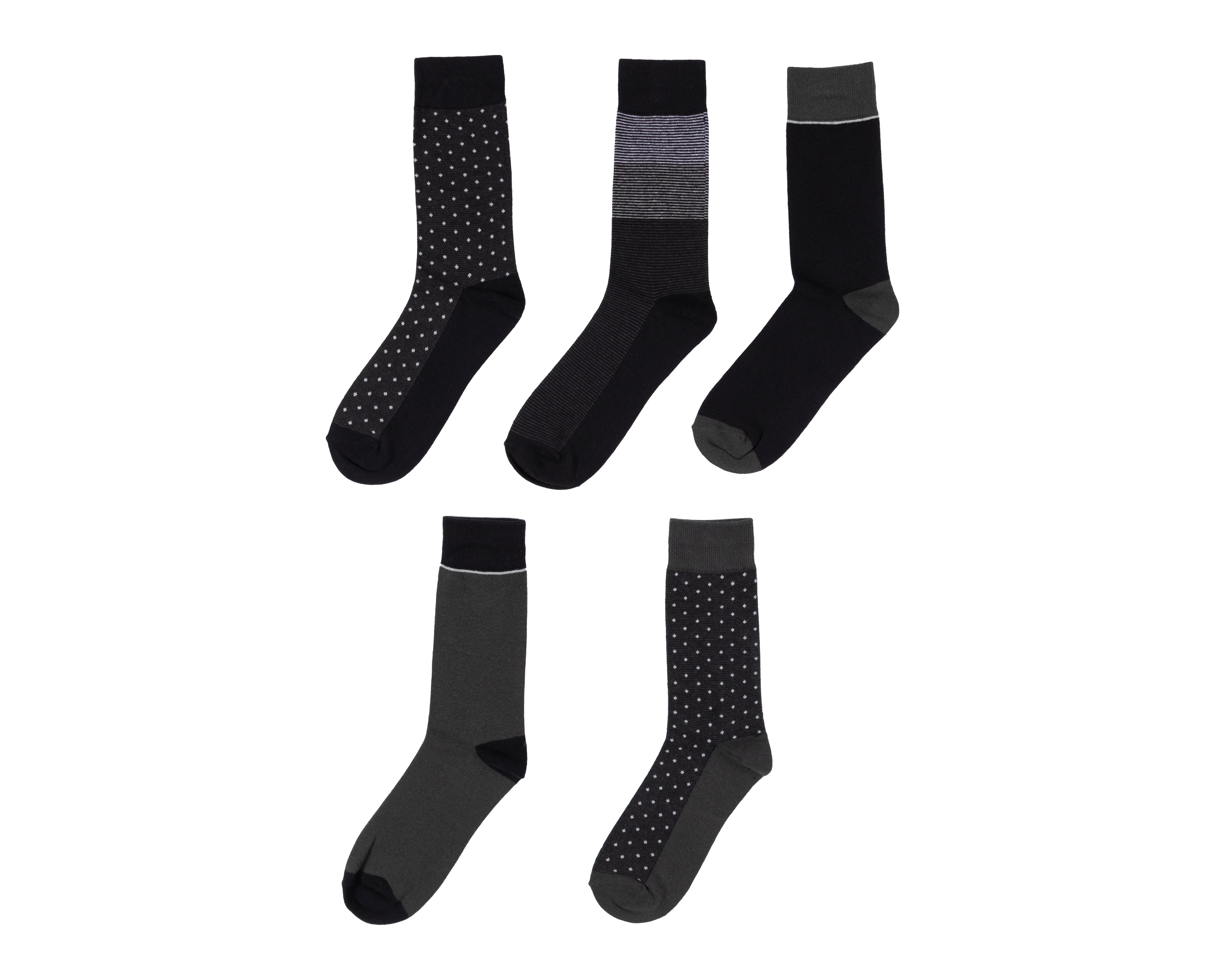 Foto 2 pulgar | Foto 1 | Calcetas de Vestir Wall Street para Hombre 5 Pares