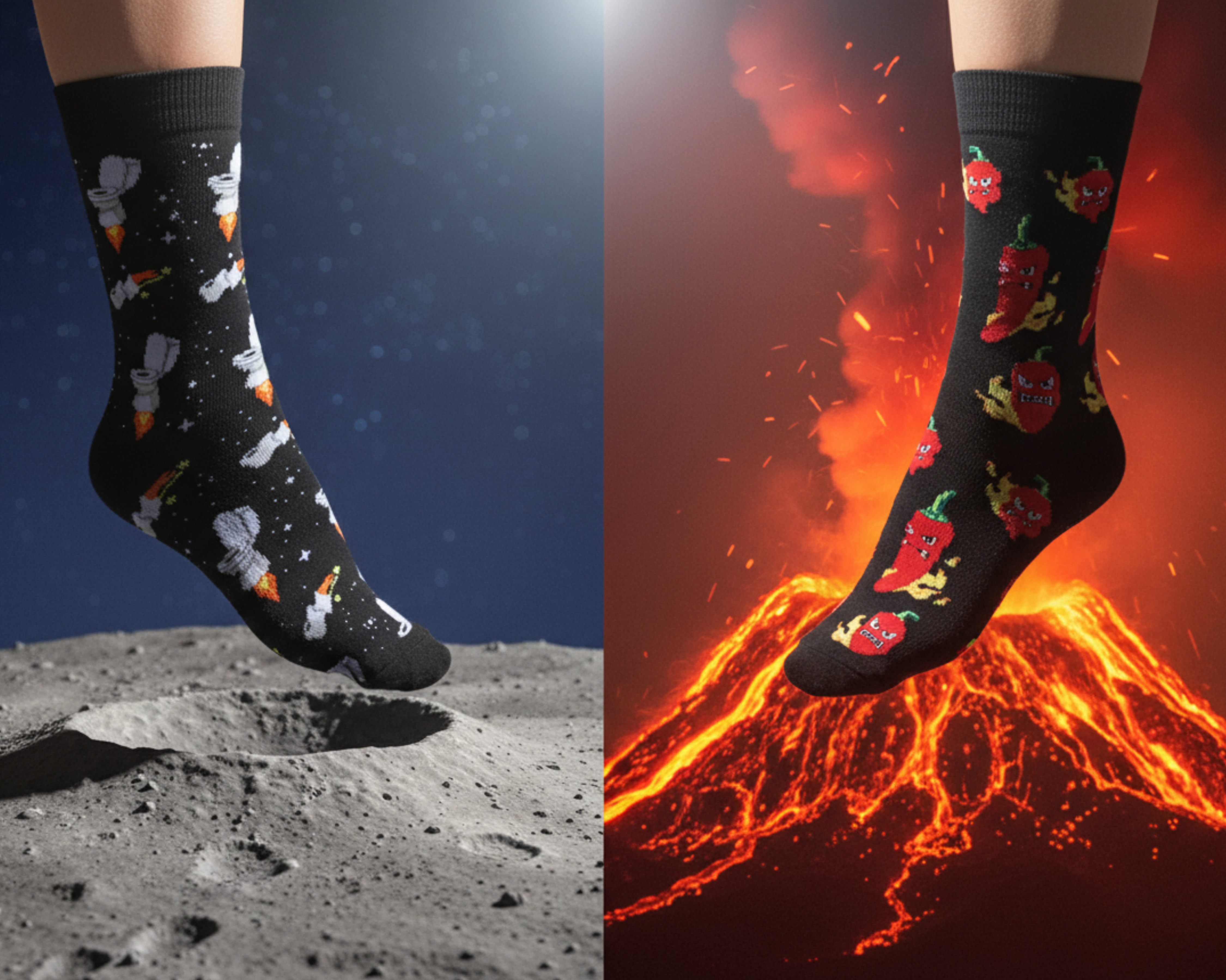 Foto 4 | Foto 4 | Calcetas Largas Neo*City para Hombre 2 Pares