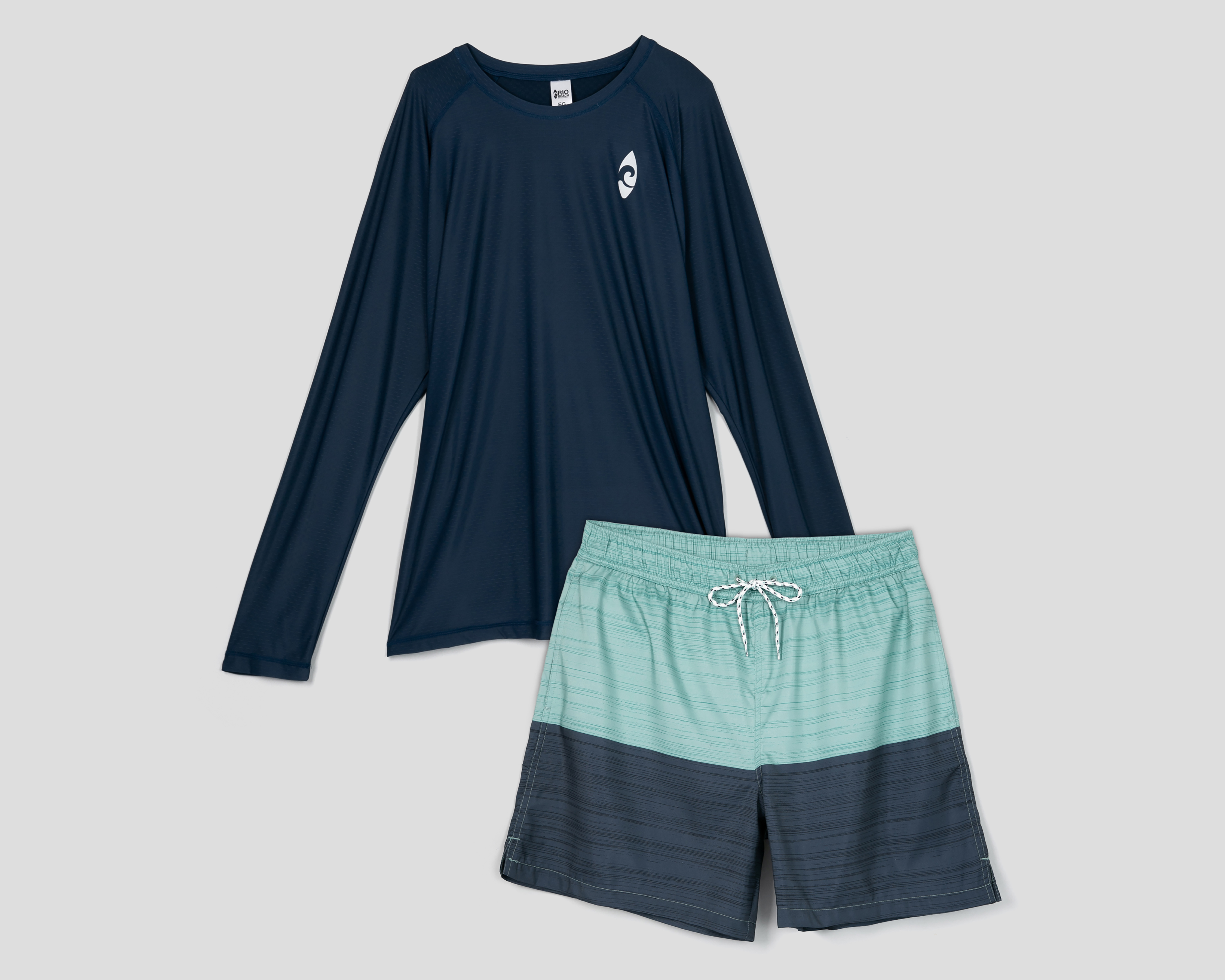 Foto 2 pulgar | Foto 1 | Traje de Baño Rio Beach Manga Larga para Hombre