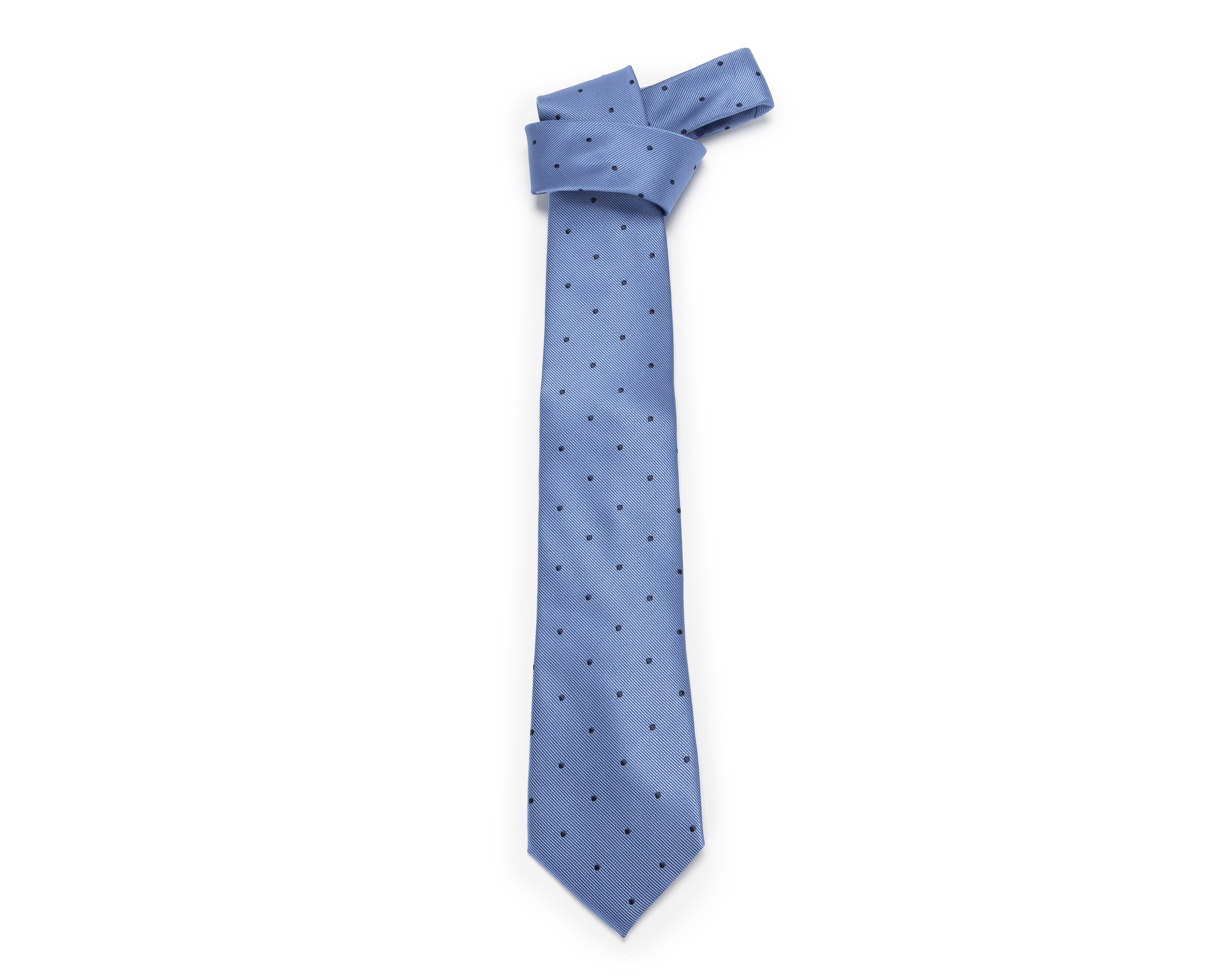 Foto 2 pulgar | Foto 1 | Corbata con Puntos Wall Street Azul