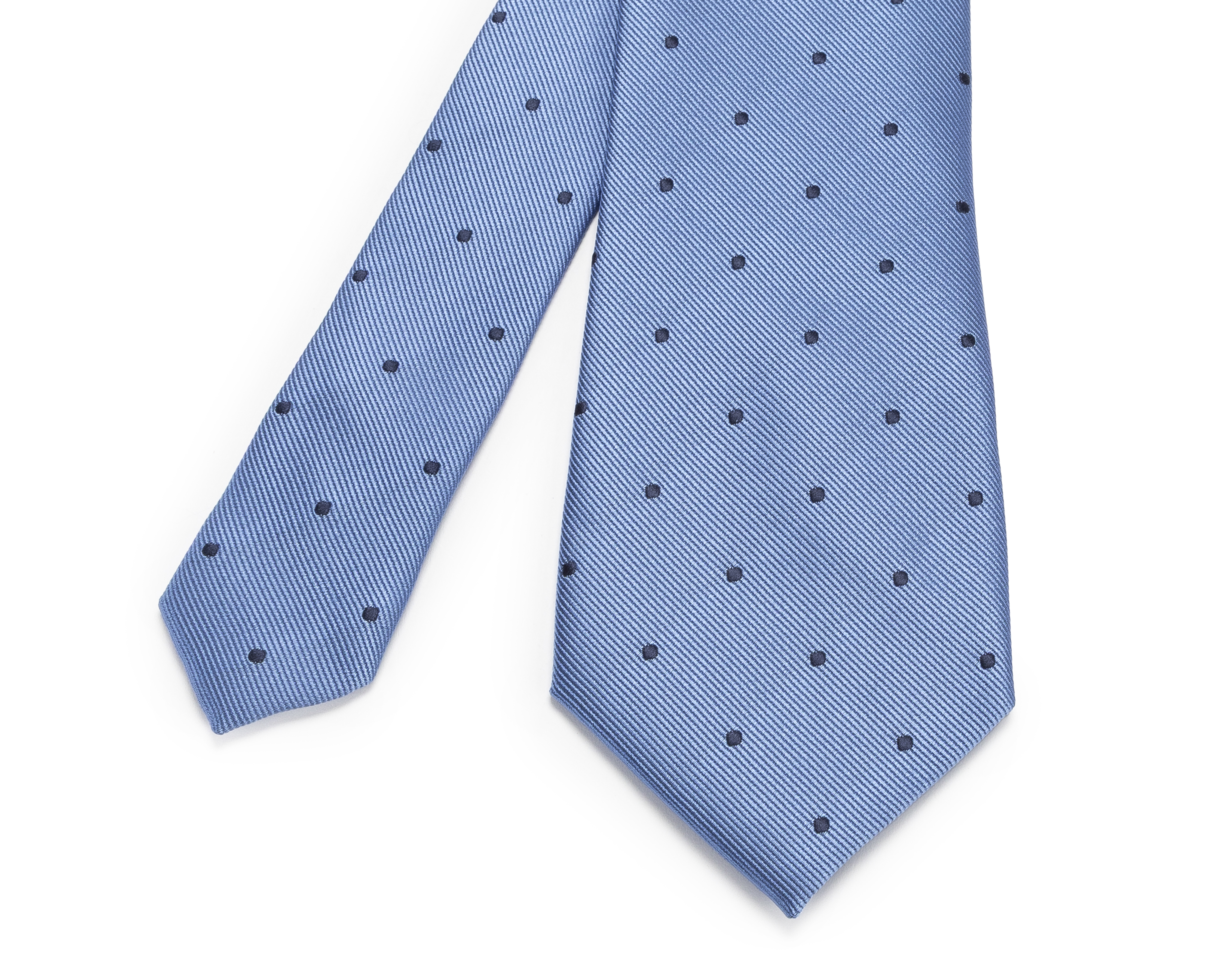 Foto 4 pulgar | Foto 3 | Corbata con Puntos Wall Street Azul