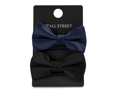 Foto 1 | Foto 1 | Corbata de Moño Lisa Wall Street 2 Piezas