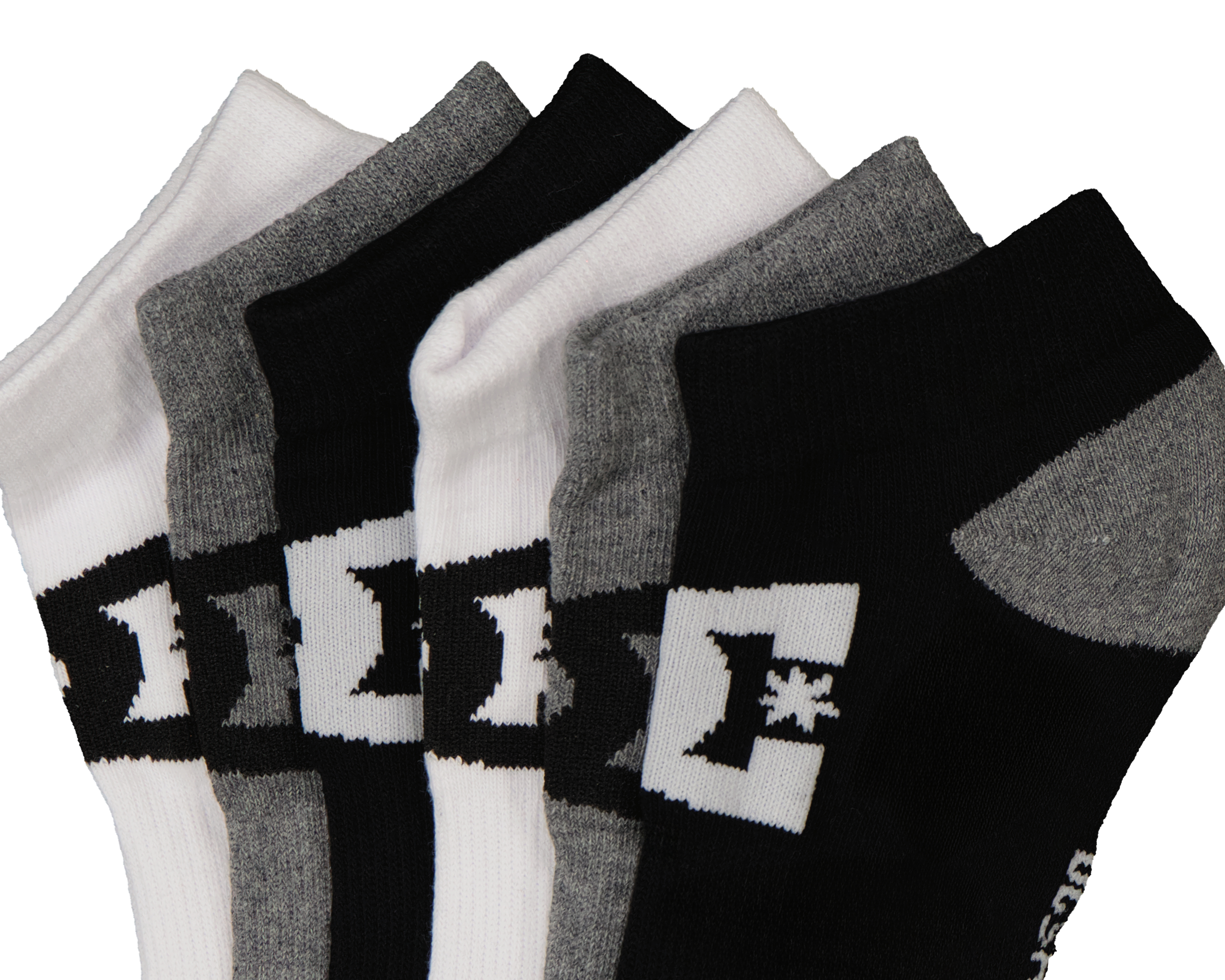 Foto 2 | Foto 2 | Calcetas Tines DC Shoes para Hombre 6 Pares