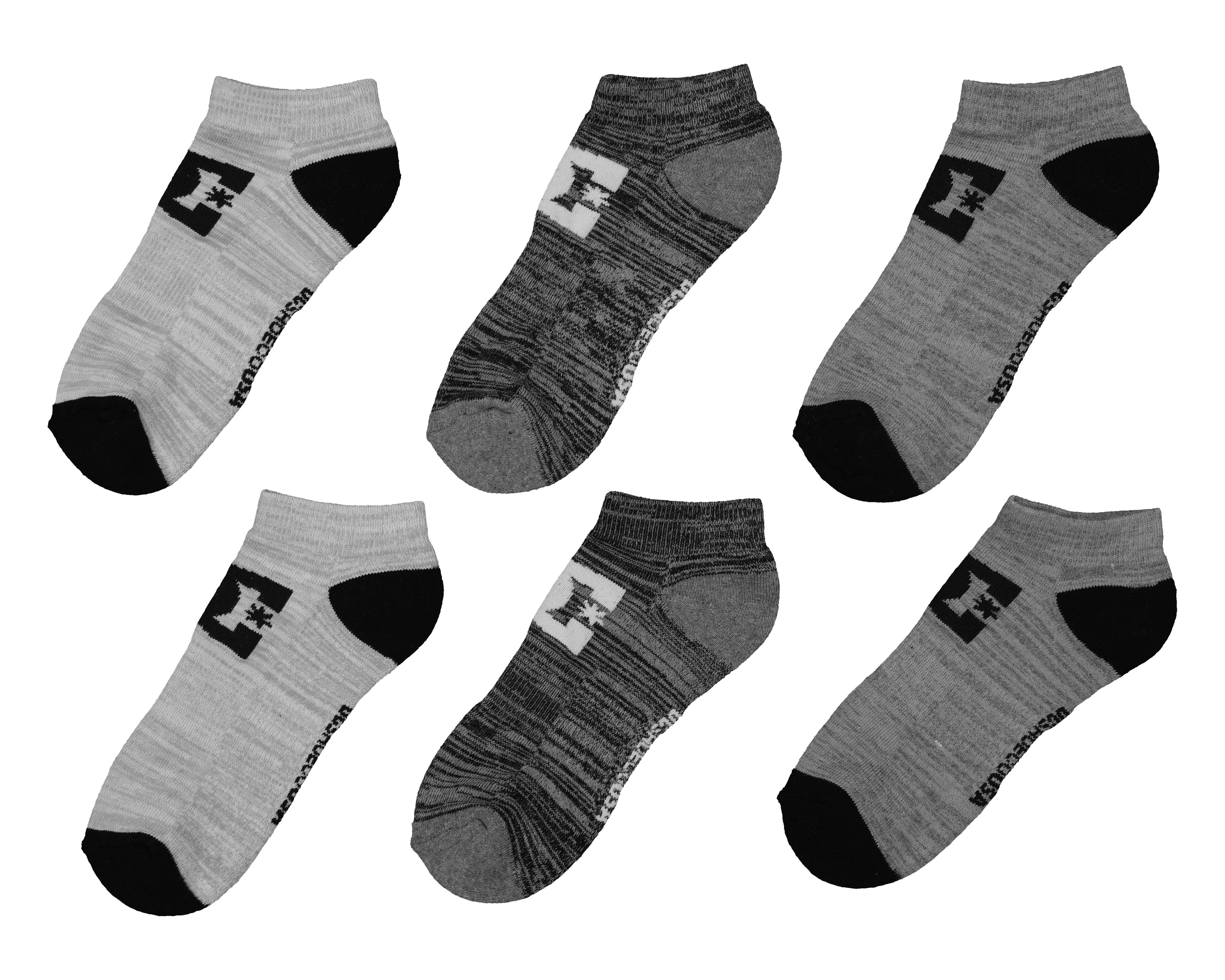 Foto 2 pulgar | Foto 1 | Calcetas Deportivas DC Shoes para Hombre 6 Pares
