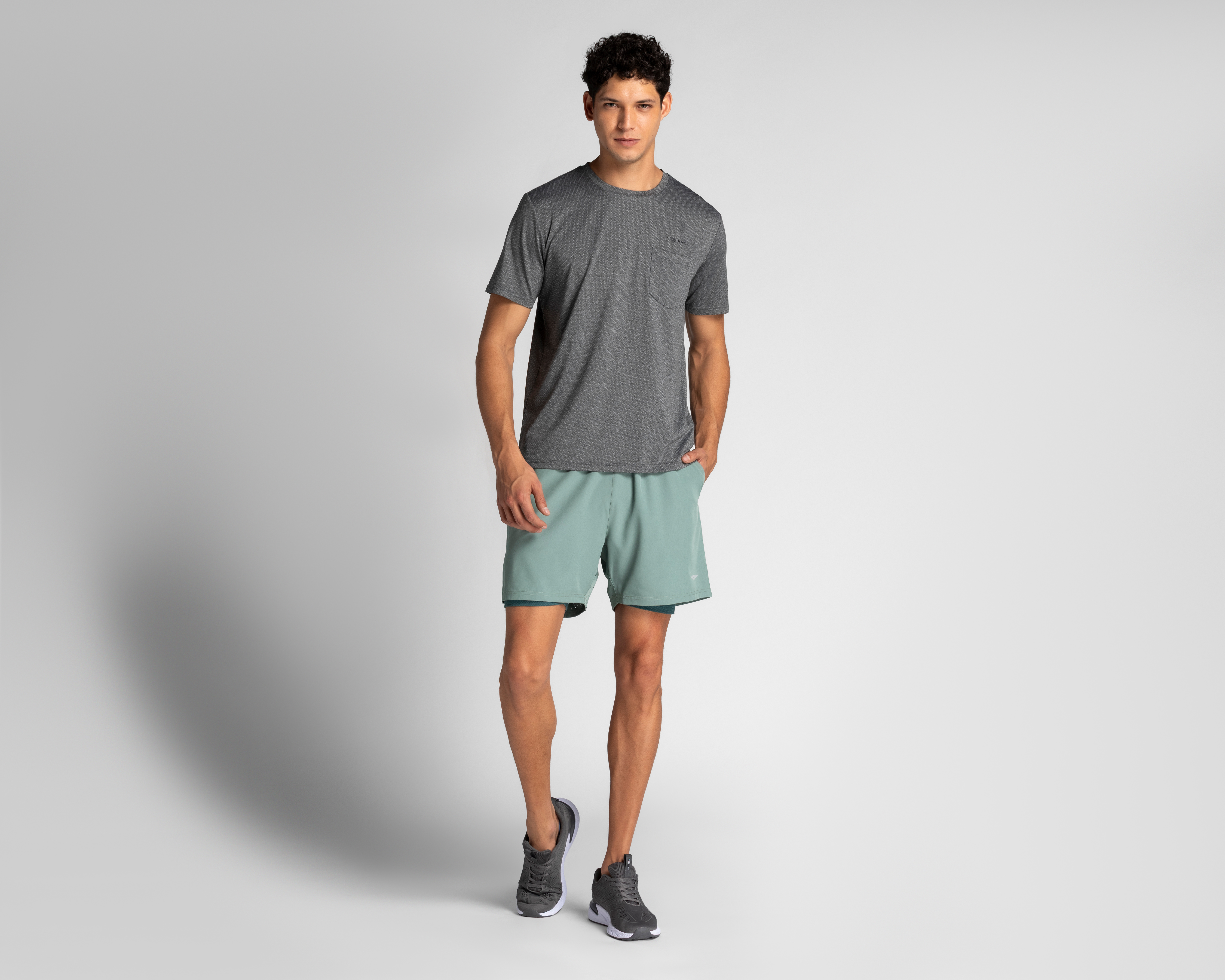 Foto 2 | Foto 2 | Short de Entrenamiento Sportline para Hombre