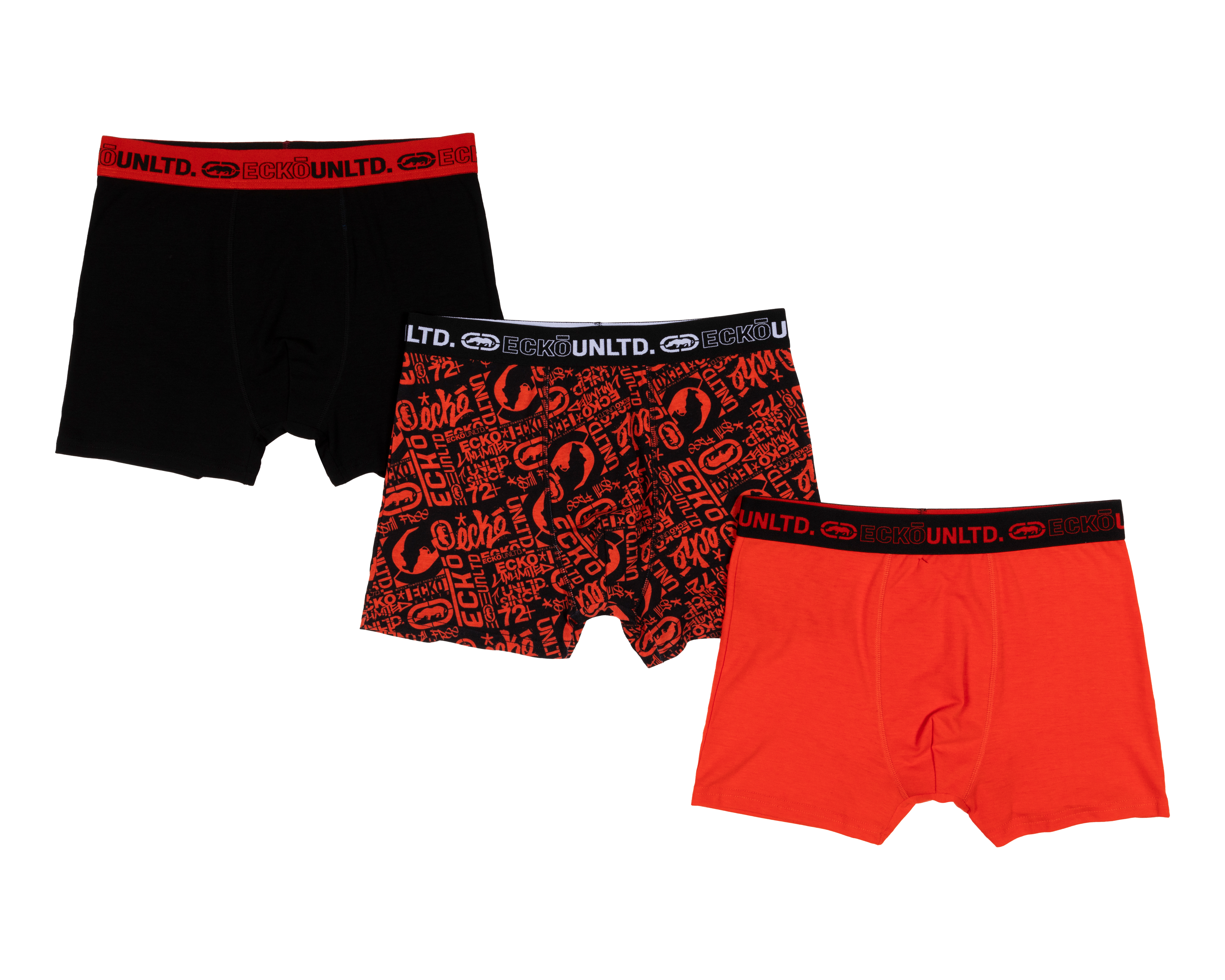 Foto 2 pulgar | Foto 1 | Bóxer Corto Eckó Unltd. 3 Piezas