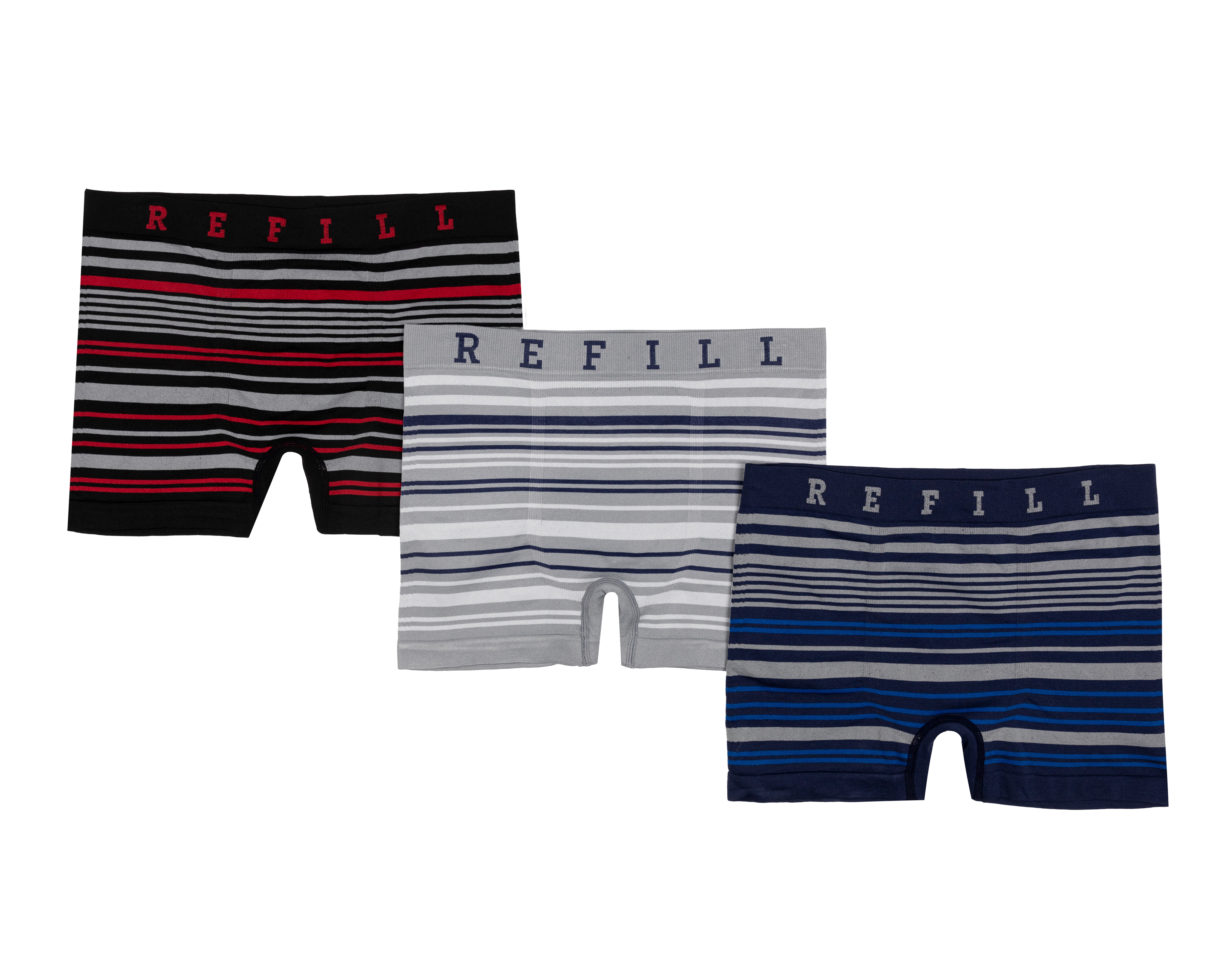 Foto 2 pulgar | Foto 1 | Bóxer Corto Refill 3 Piezas