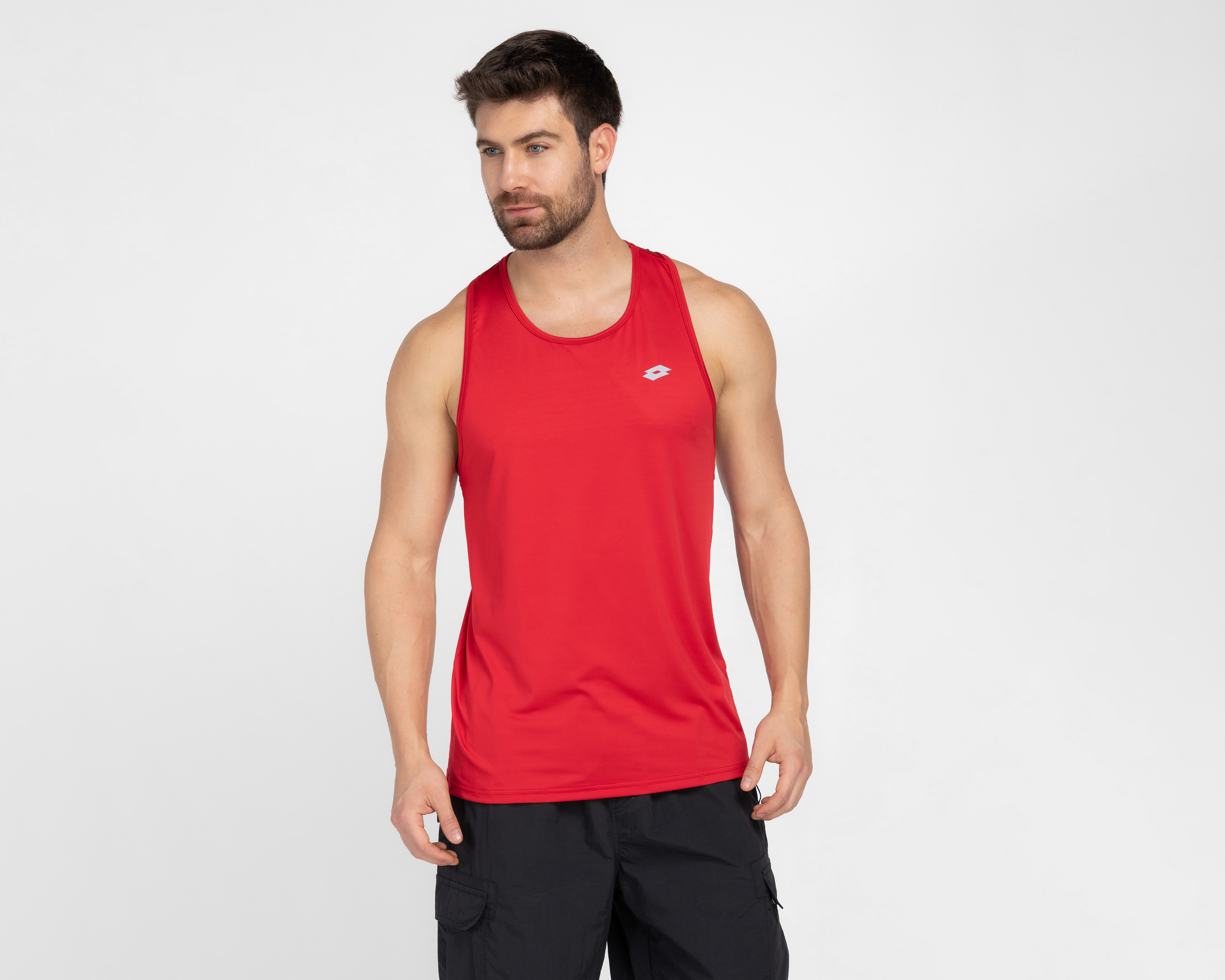 Foto 2 pulgar | Foto 1 | Playera sin Mangas de Entrenamiento Lotto Walter para Hombre