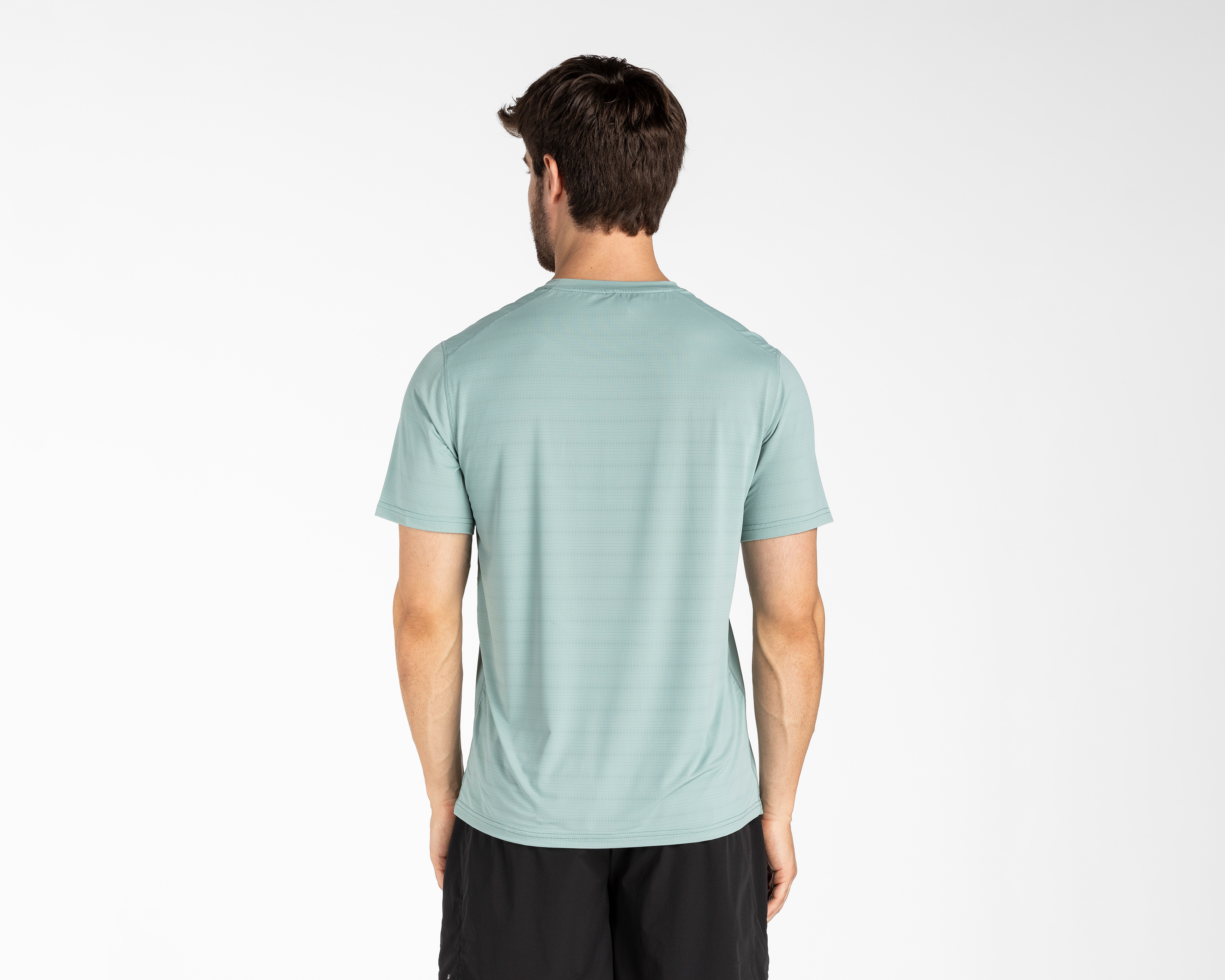 Foto 4 pulgar | Foto 3 | Playera Manga Corta iron Fit Cooltek Verde Menta