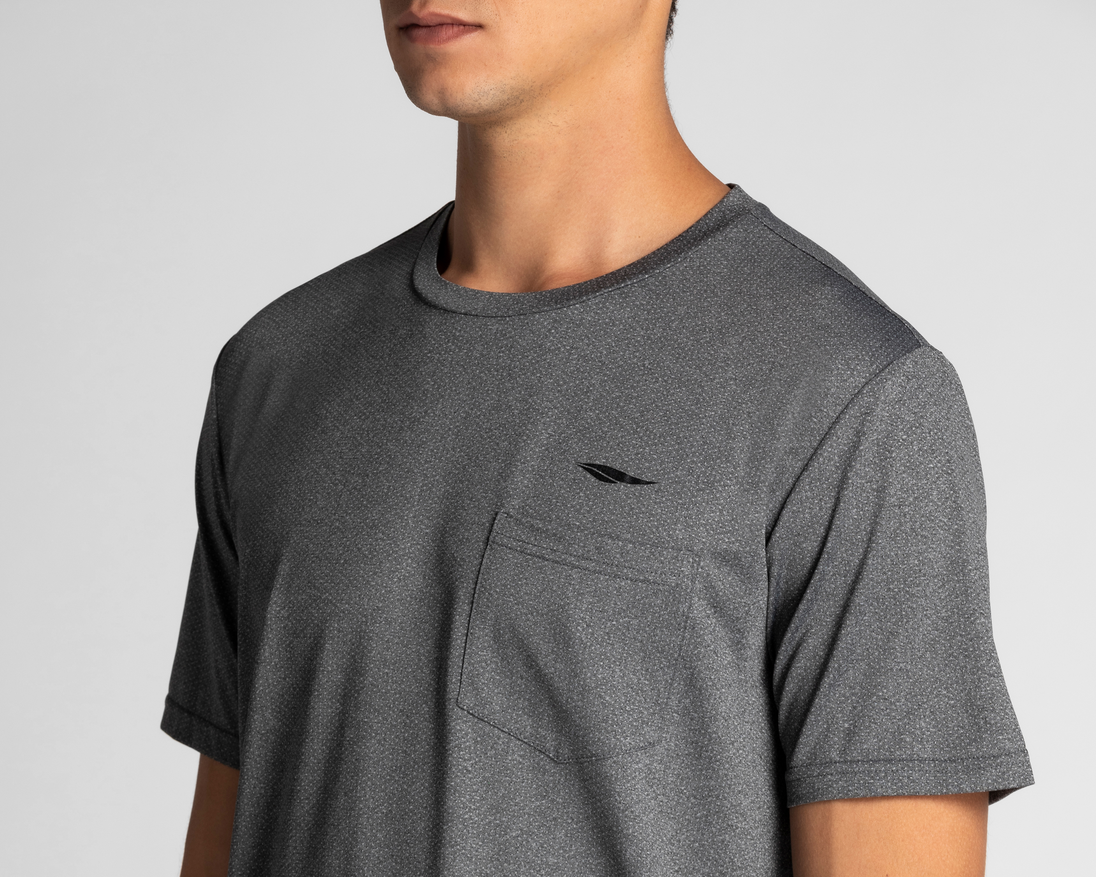 Foto 5 pulgar | Foto 4 | Playera Manga Corta Relax Pocket Gris