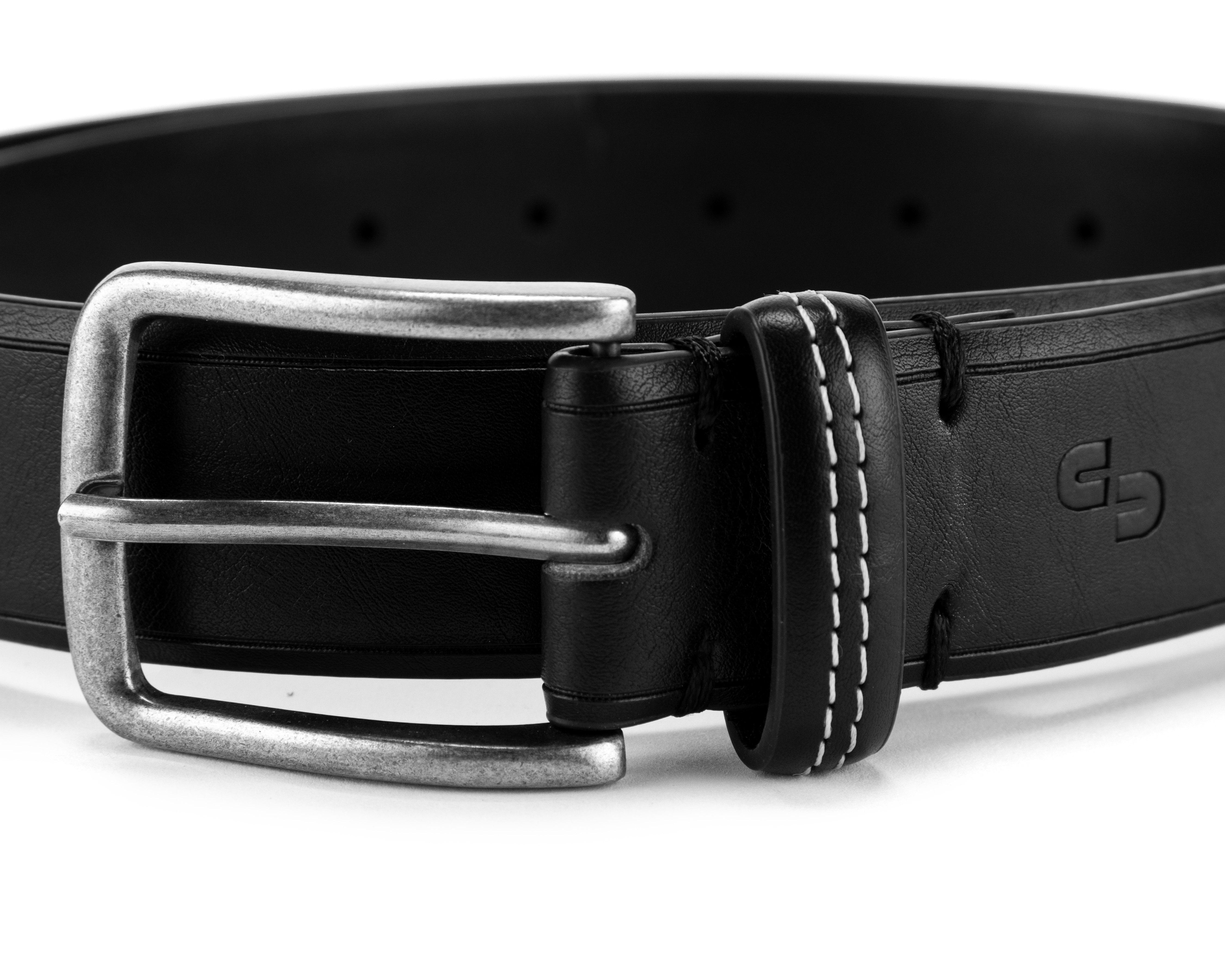 Foto 4 pulgar | Foto 3 | Cinturón para Hombre Strona Negro