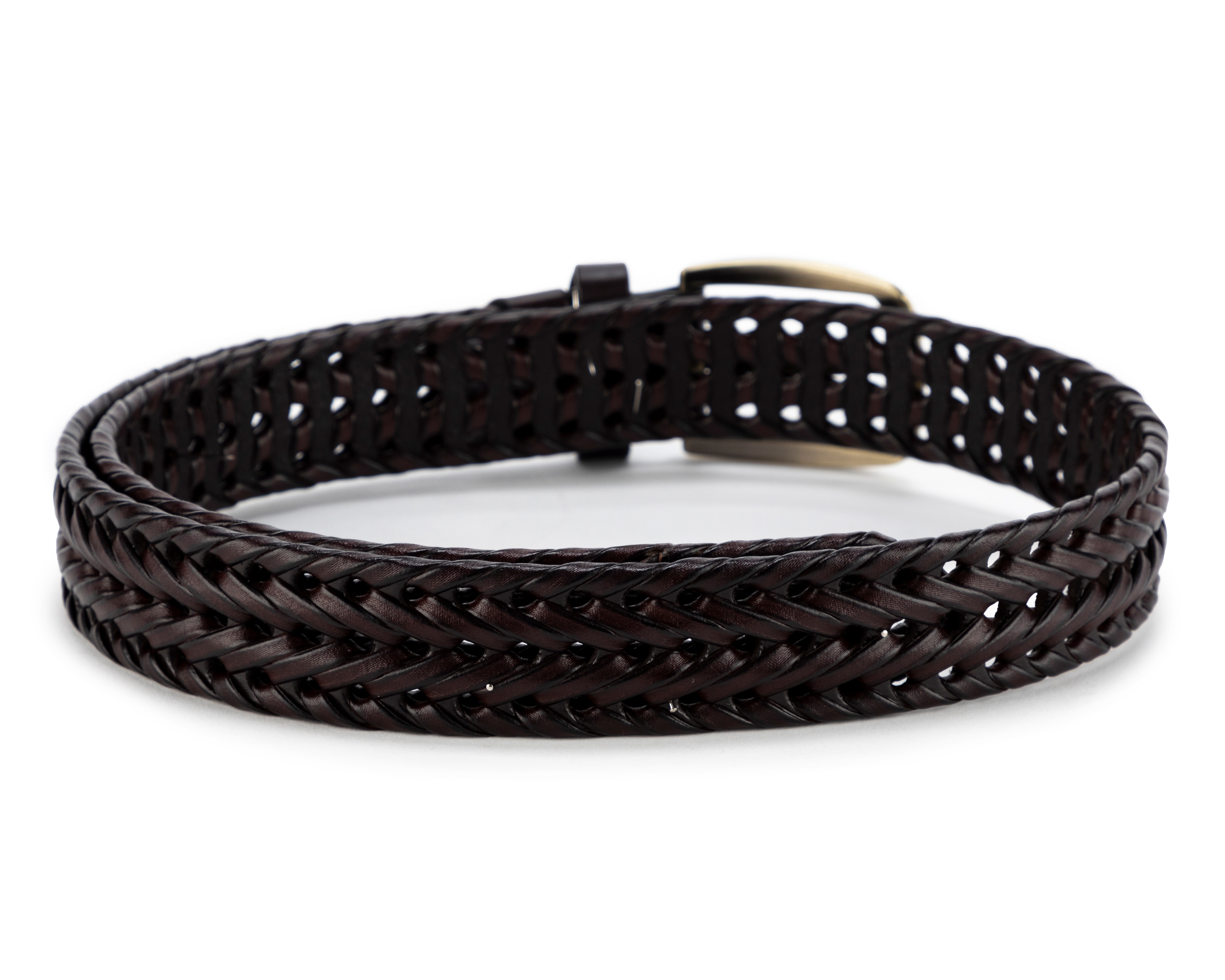 Foto 2 | Foto 2 | Cinturón de Piel para Hombre Porto Sur Trenzado