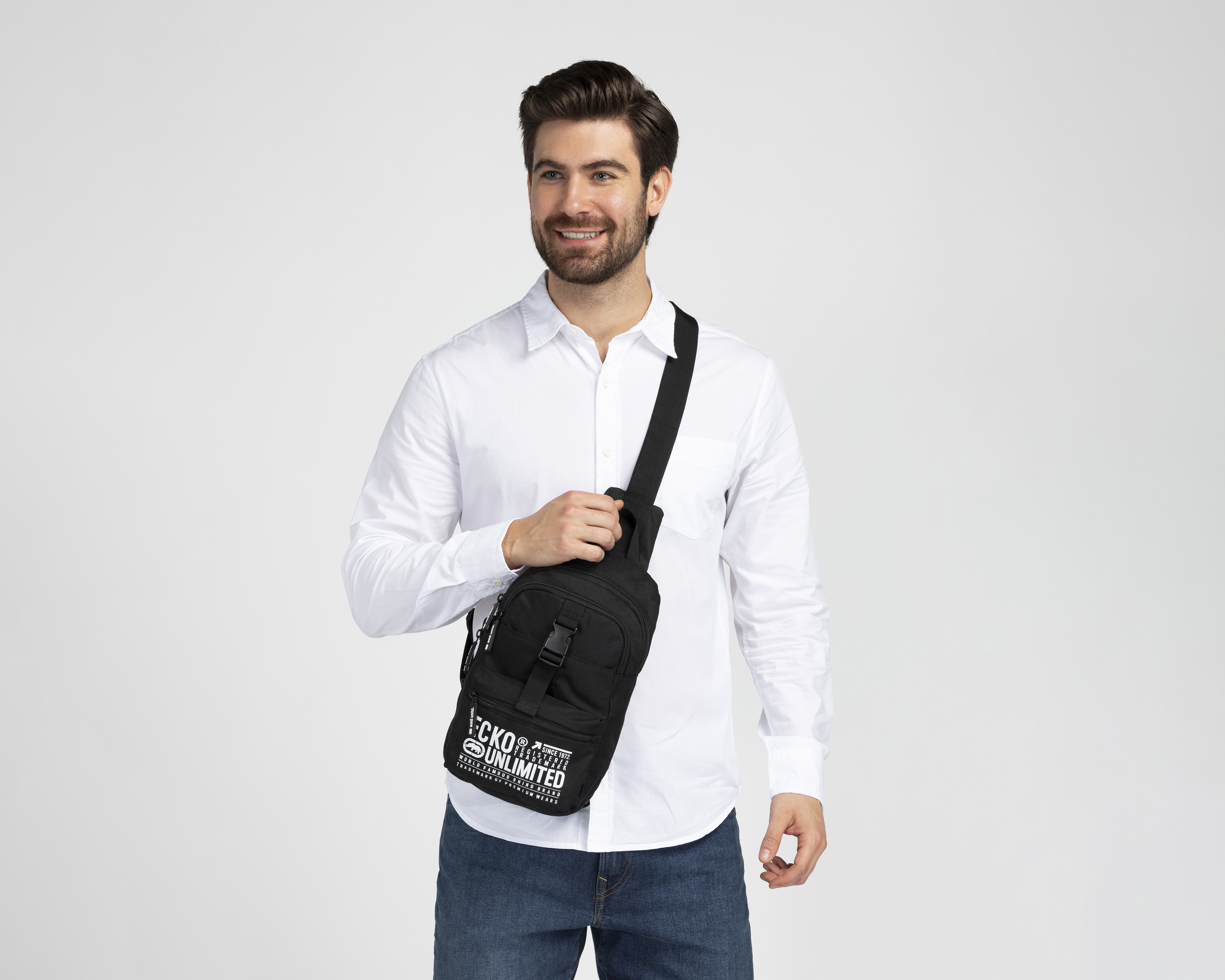 Foto 8 pulgar | Foto 7 | Bandolera Eckó Unltd. para Hombre