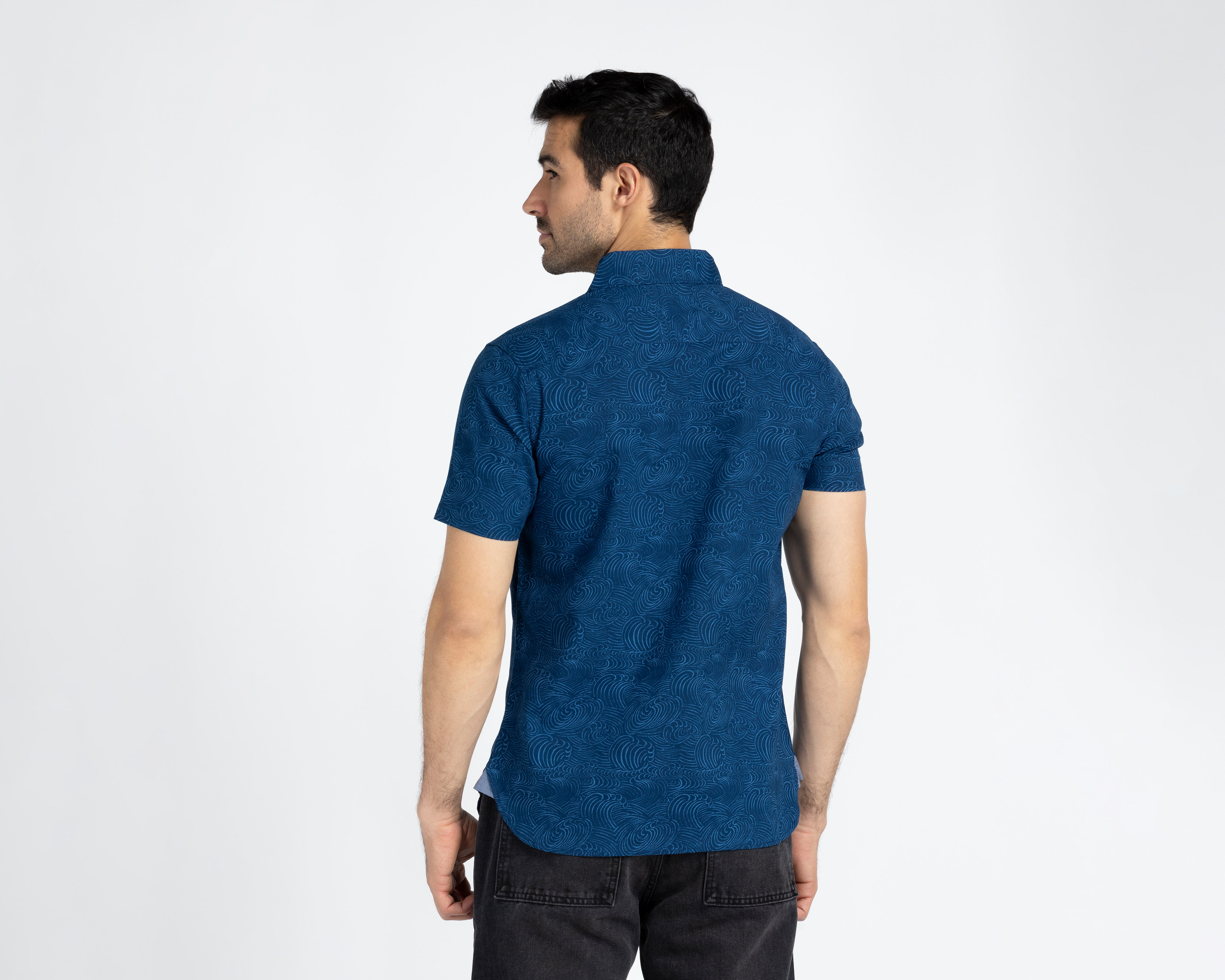 Foto 3 | Foto 3 | Camisa Casual de Algodón Refill Regular Estampada para Hombre