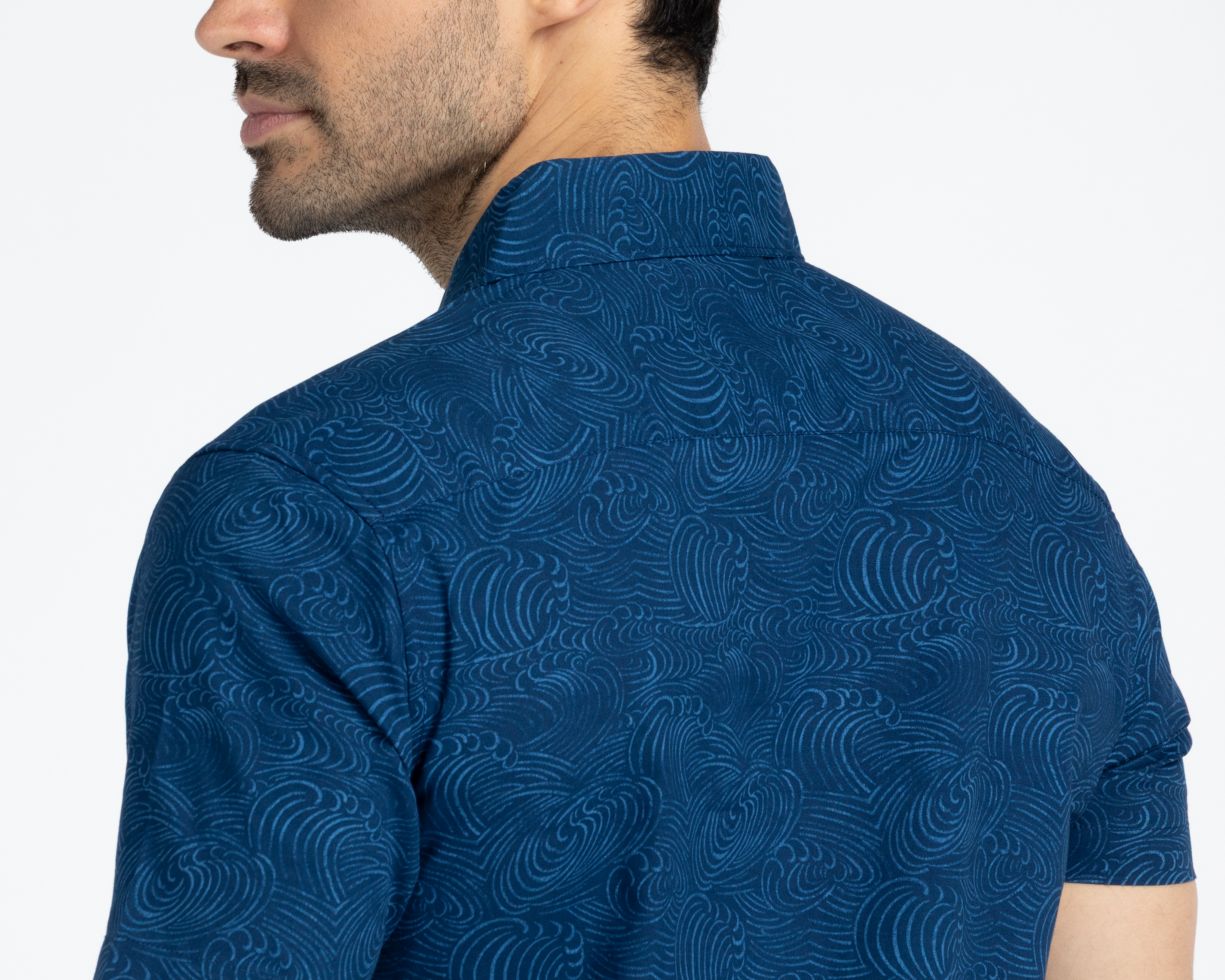 Foto 6 pulgar | Foto 5 | Camisa Casual de Algodón Refill Regular Estampada para Hombre