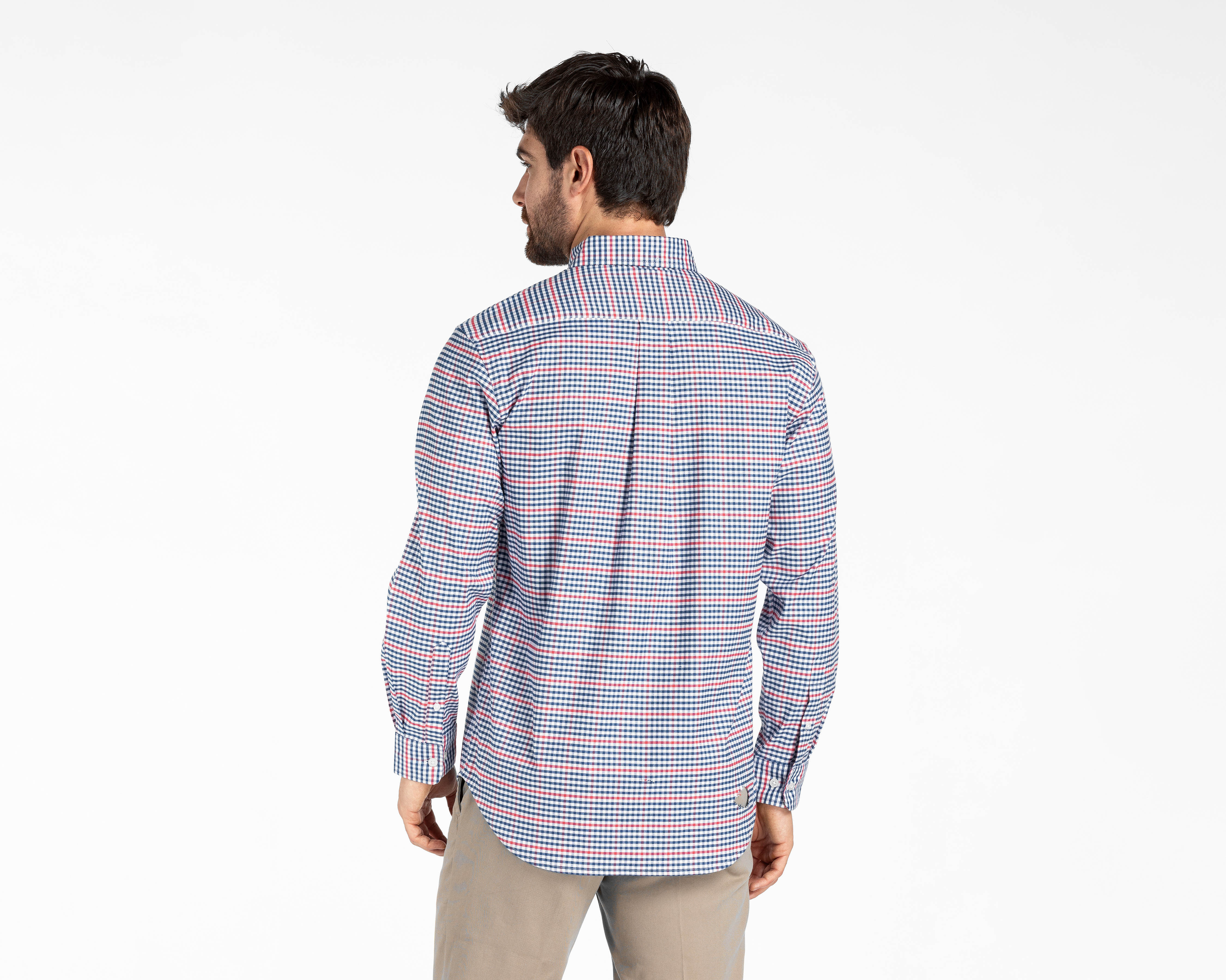 Foto 3 pulgar | Foto 2 | Camisa Casual York Team Polo Club Regular Fit a Cuadros para Hombre