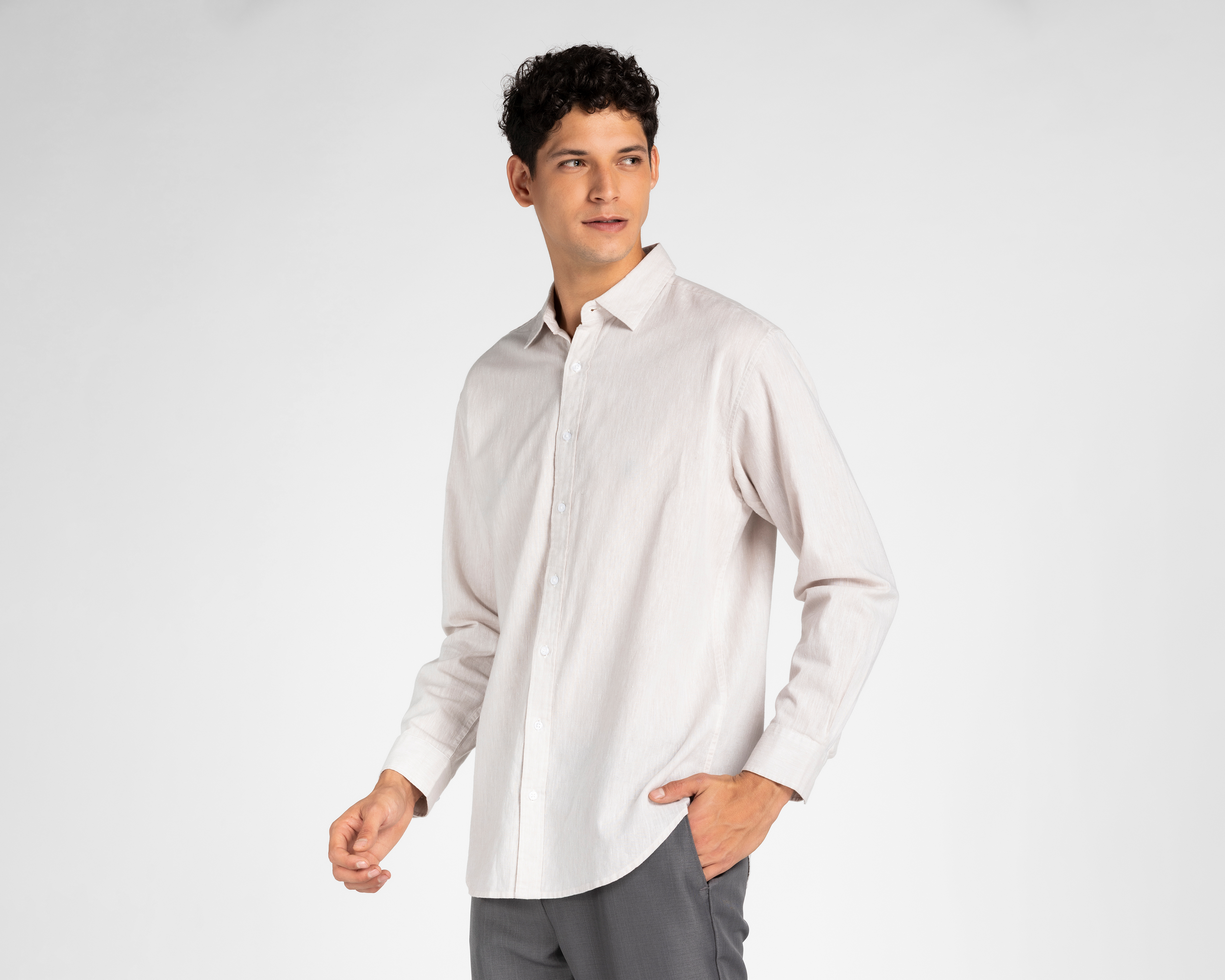 Foto 1 | Foto 1 | Camisa Casual Porto Sur Regular Fit para Hombre
