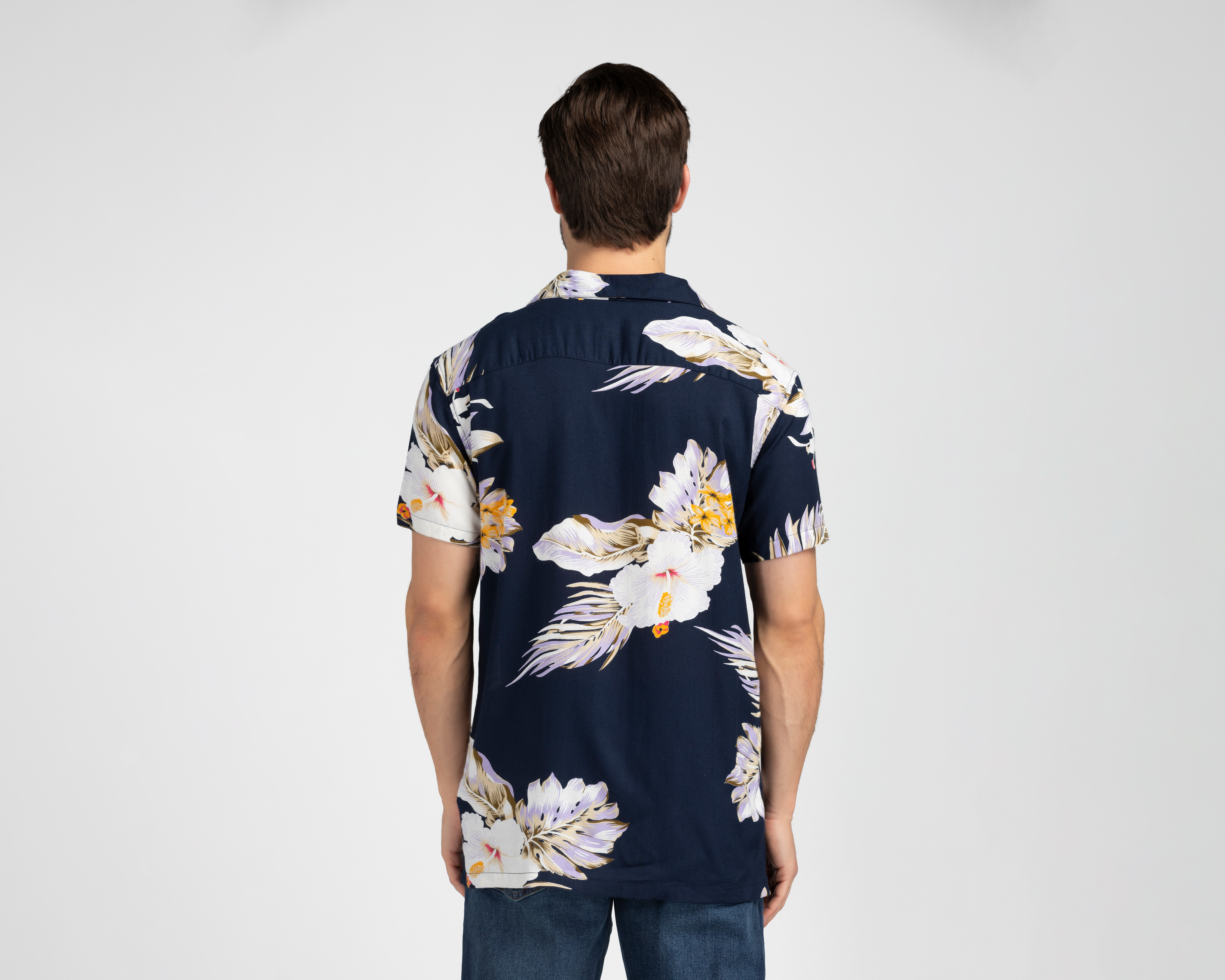 Foto 2 | Foto 2 | Camisa Casual Porto Sur Regular Floral para Hombre