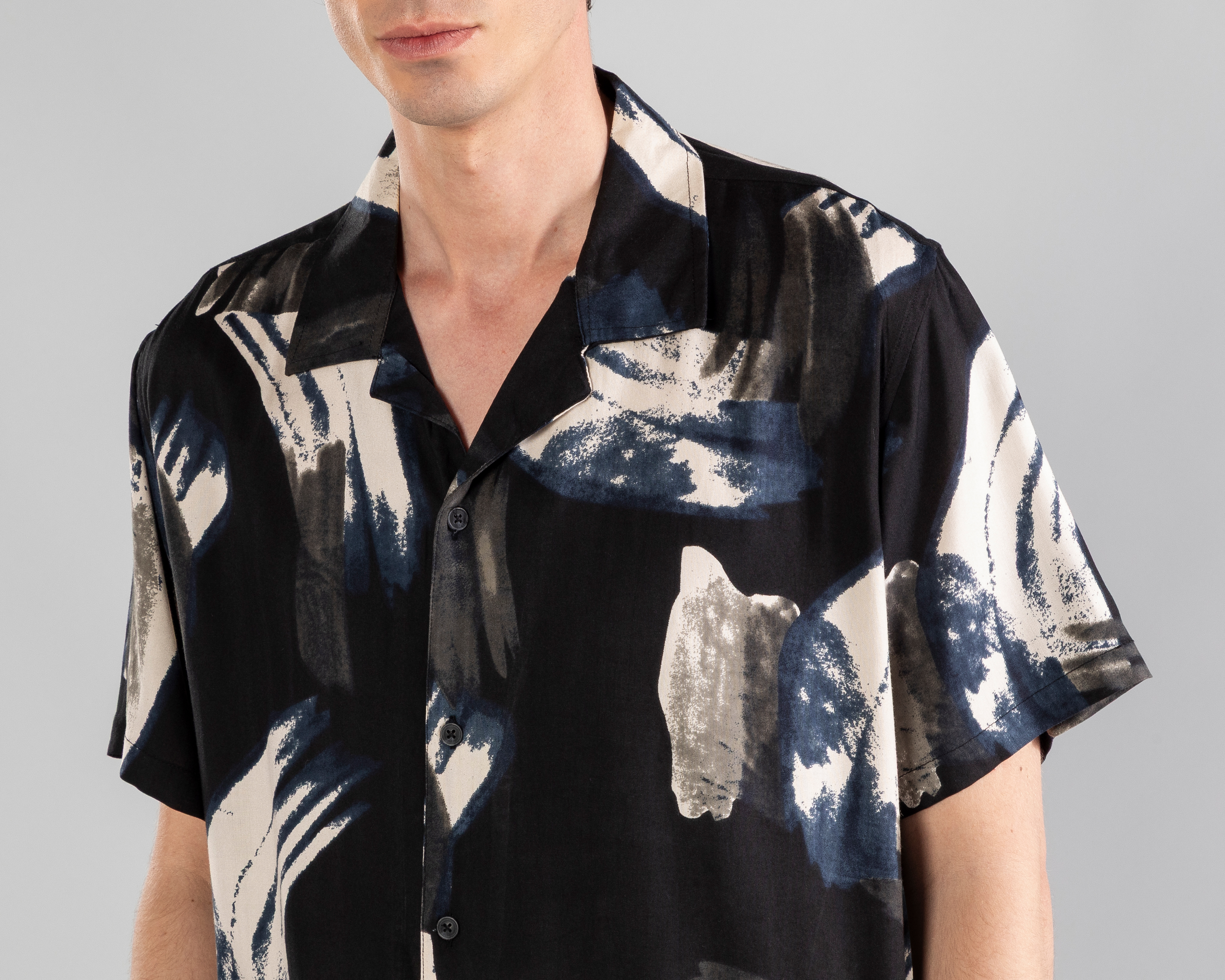 Foto 5 pulgar | Foto 4 | Camisa Strona Regular Fit Estampada para Hombre