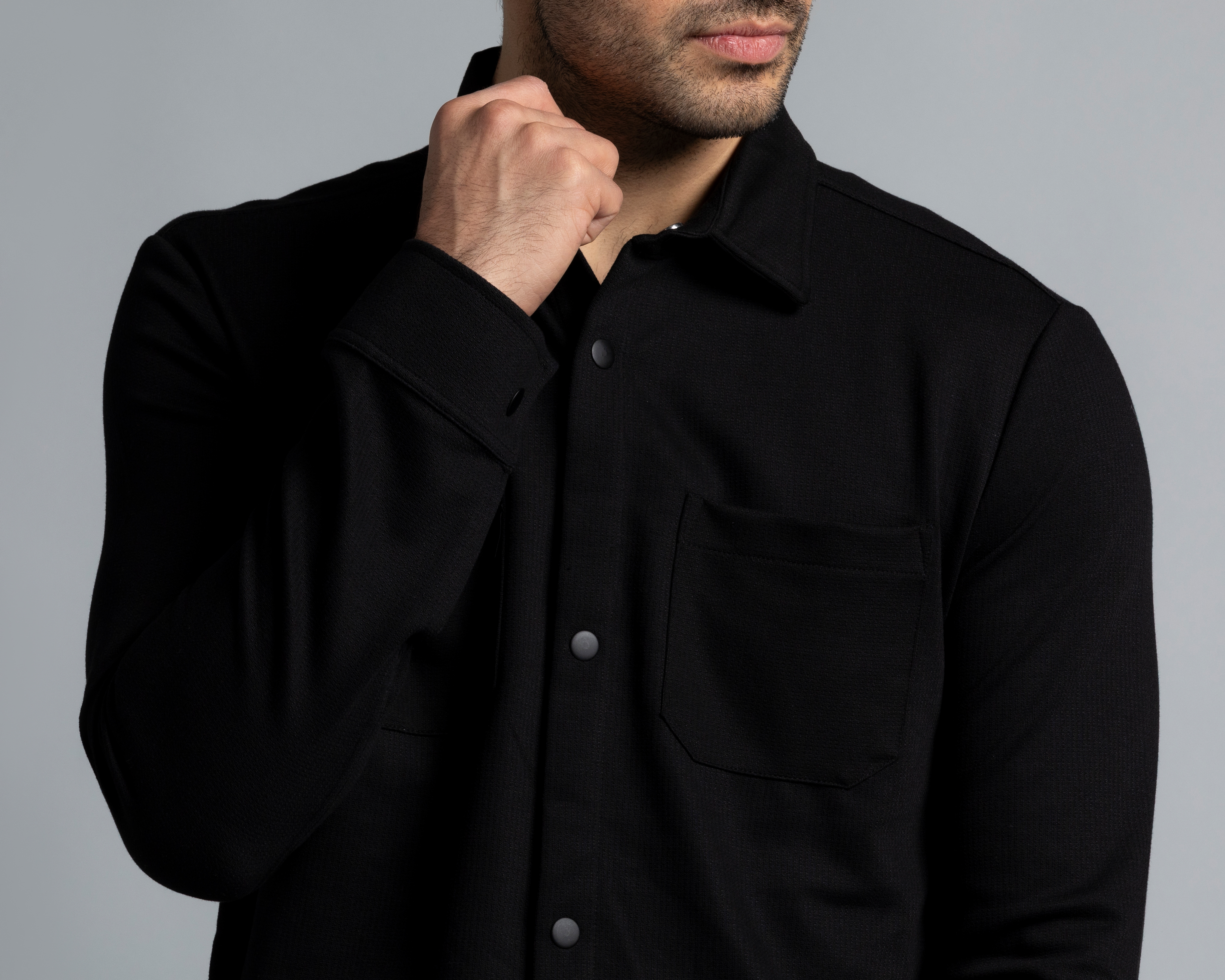 Foto 5 pulgar | Foto 4 | Camisa Casual Strona Regular Lisa para Hombre