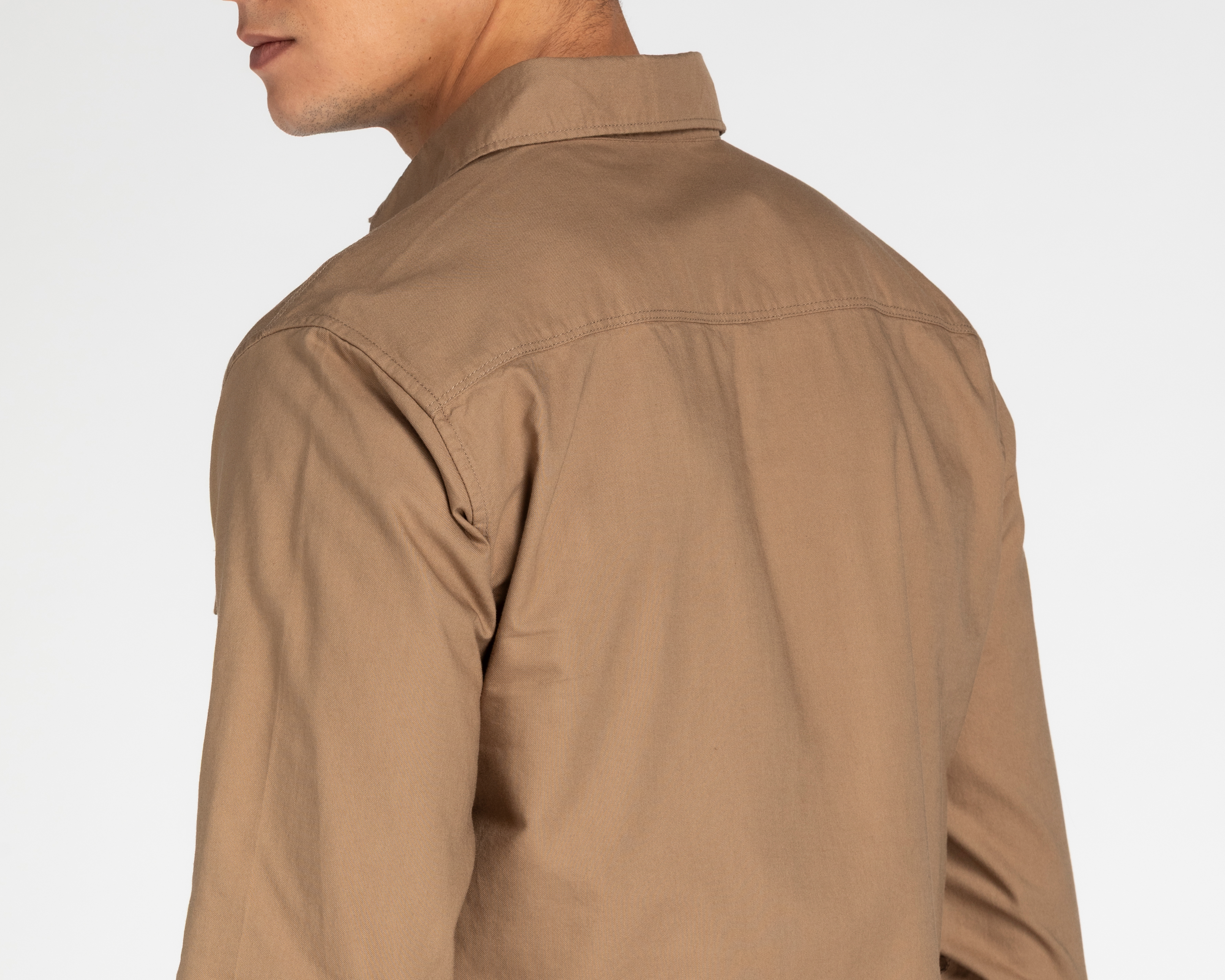 Foto 5 | Foto 5 | Camisa de Moda de Algodón Refill Regular Fit Lisa para Hombre